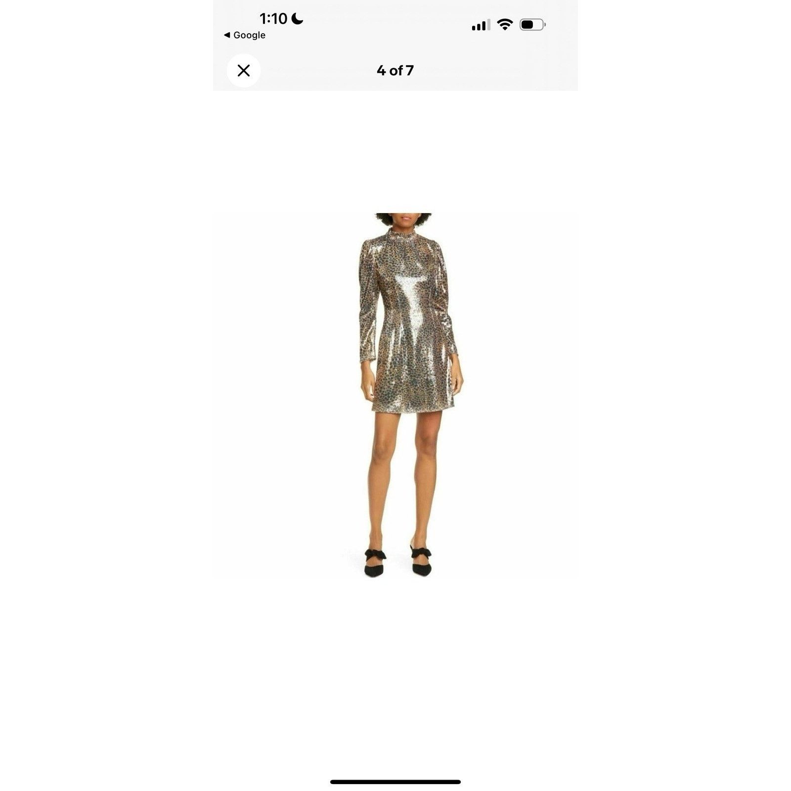 Sea New York NWT Sea New York Sequin Leopard Mini Dress $445 Size M / US 6-8 / IT 42-44 - 18 Thumbnail
