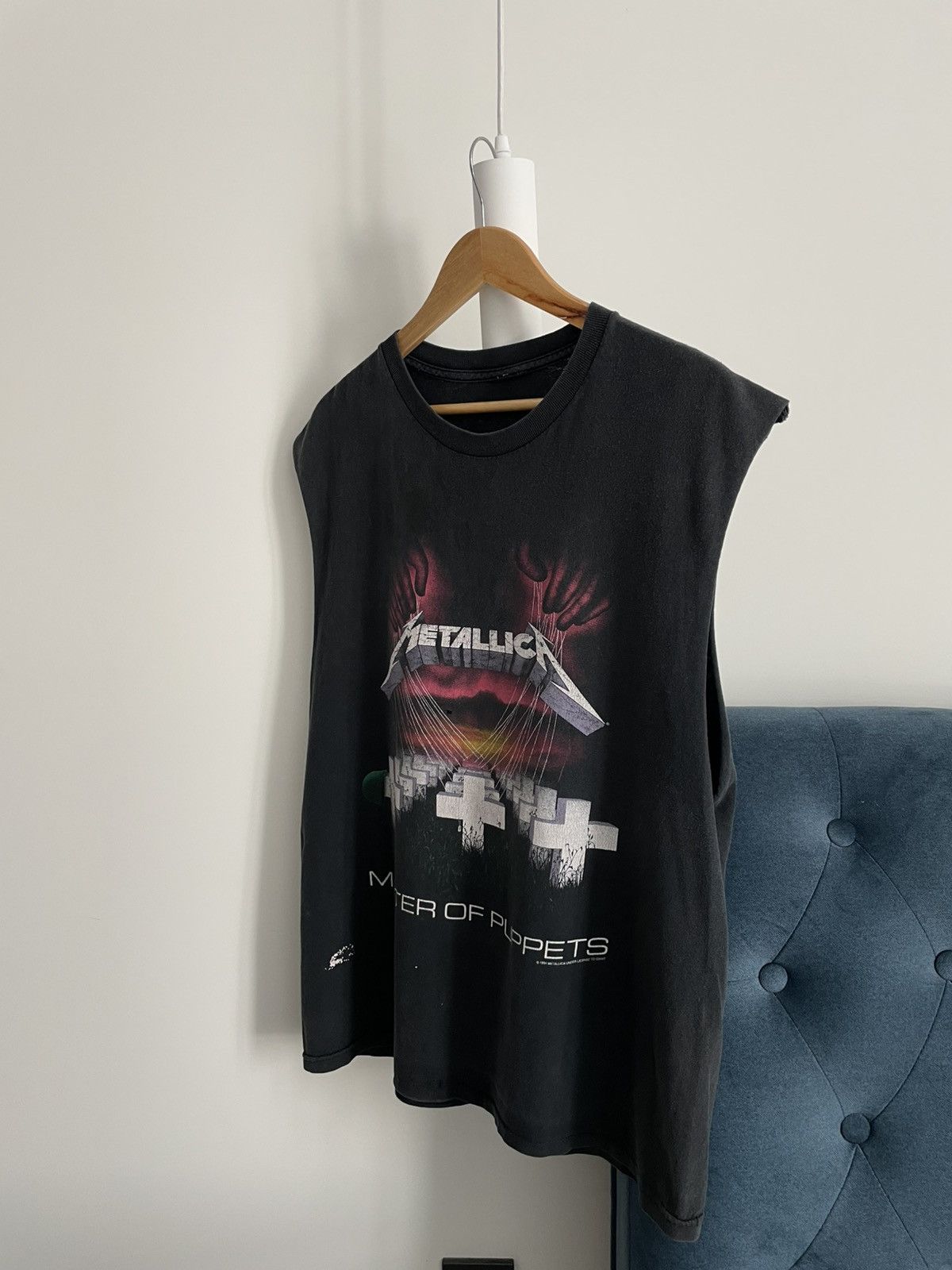 Band Tees 💥RARE💥 Vintage Metallica 1994 Master Of Puppets T-Shirt Size US XL / EU 56 / 4 - 7 Thumbnail