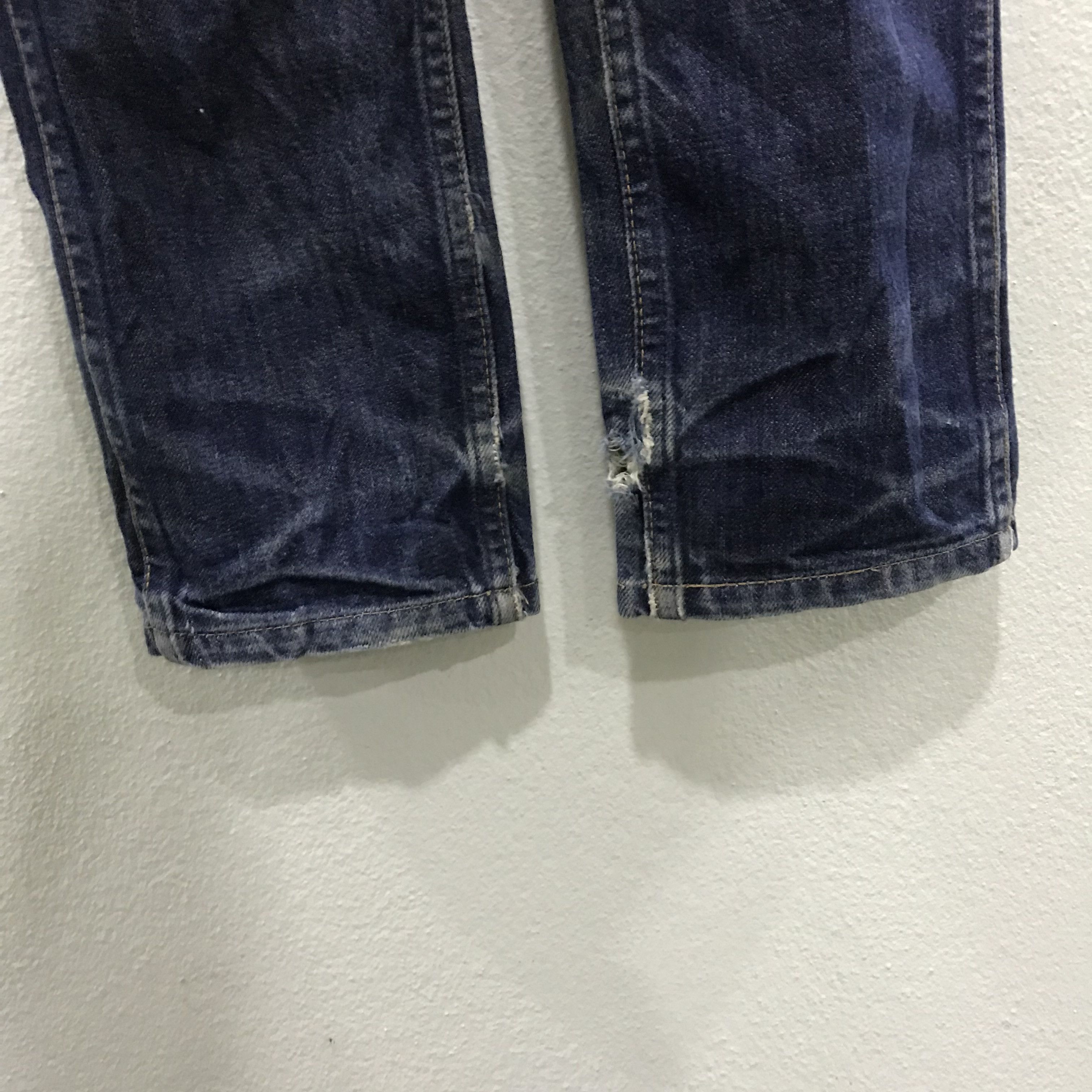Levi's Vintage Levis 606 Slim Tapered Distressed Whiskered Faded Size US 29 - 8 Thumbnail