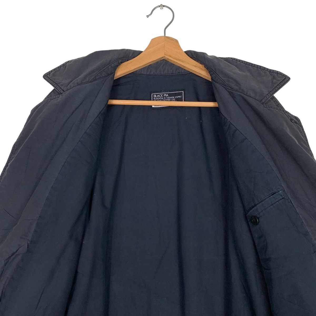Japanese Brand BLACK PIA Riot Asymmetrical Jacket #0847-C38 Size US M / EU 48-50 / 2 - 12 Thumbnail