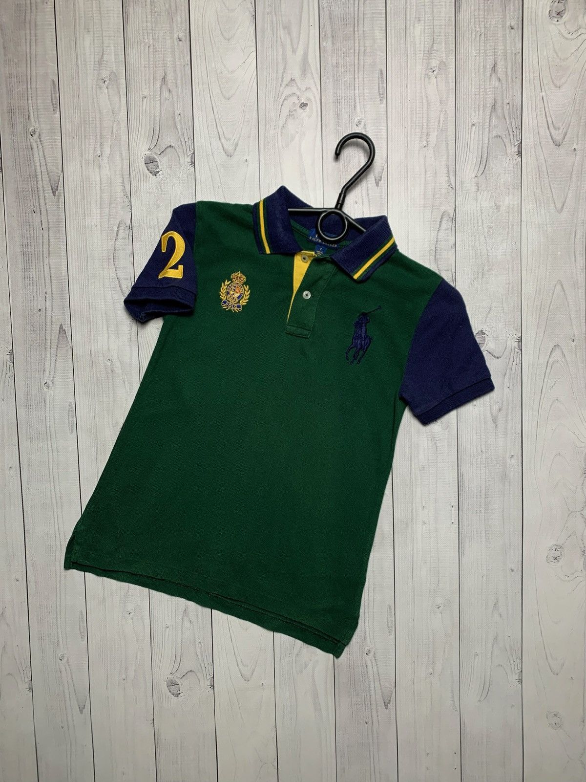Polo Ralph Lauren × Vintage Vintage polo Ralph Lauren green size kids rare Size US XXS / EU 40 - 1 Thumbnail