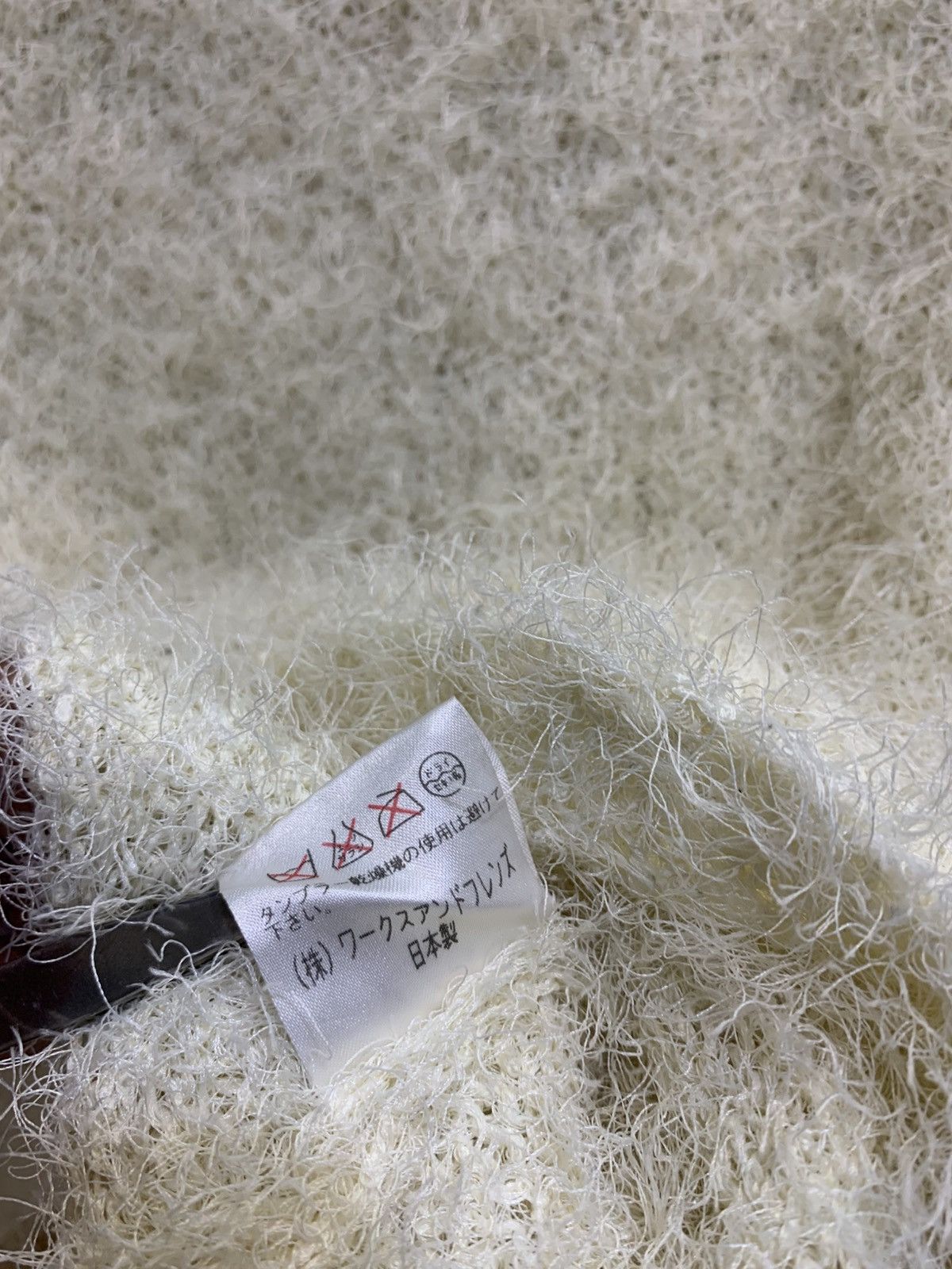 Yohji Yamamoto Workshop turtleneck fuzzy knitwear Size US S / EU 44-46 / 1 - 7 Thumbnail