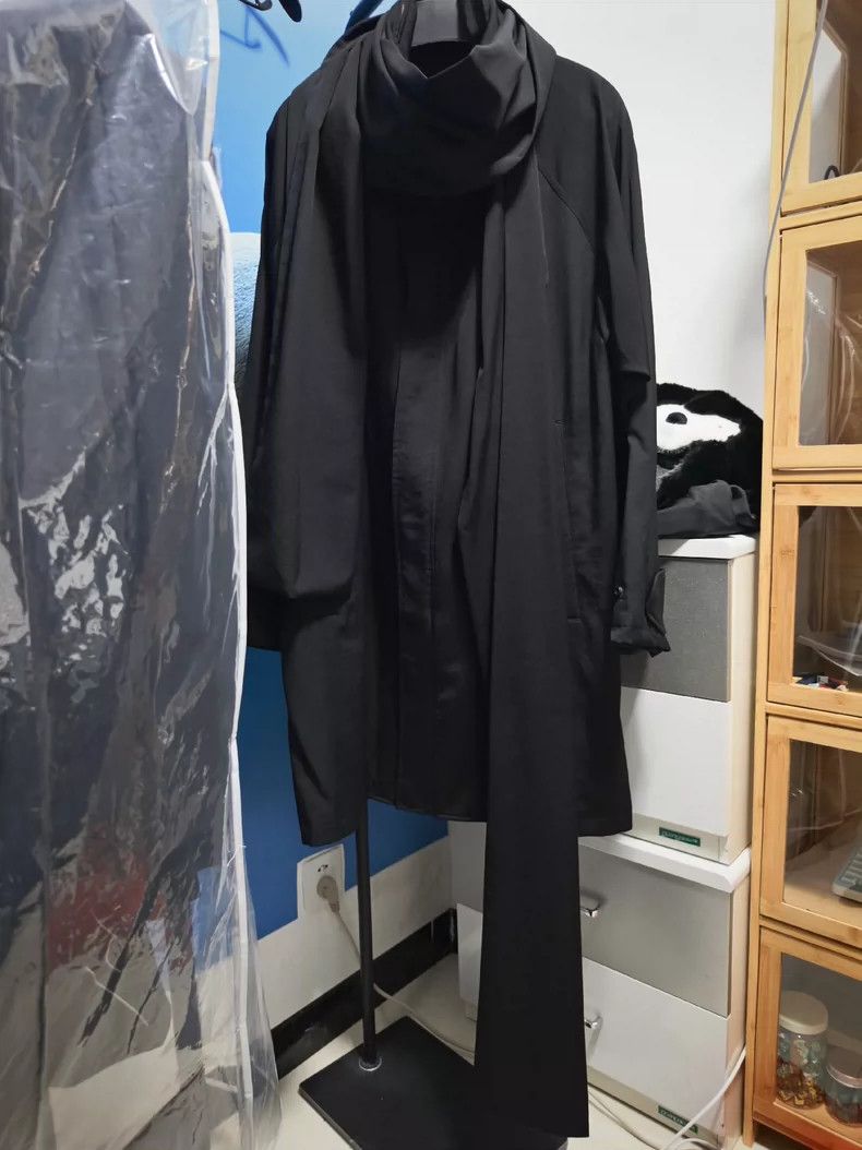 Yohji Yamamoto Yohji Yamamoto 16aw pair scarf coat 2503-Nextarrow Size US M / EU 48-50 / 2 - 1 Thumbnail