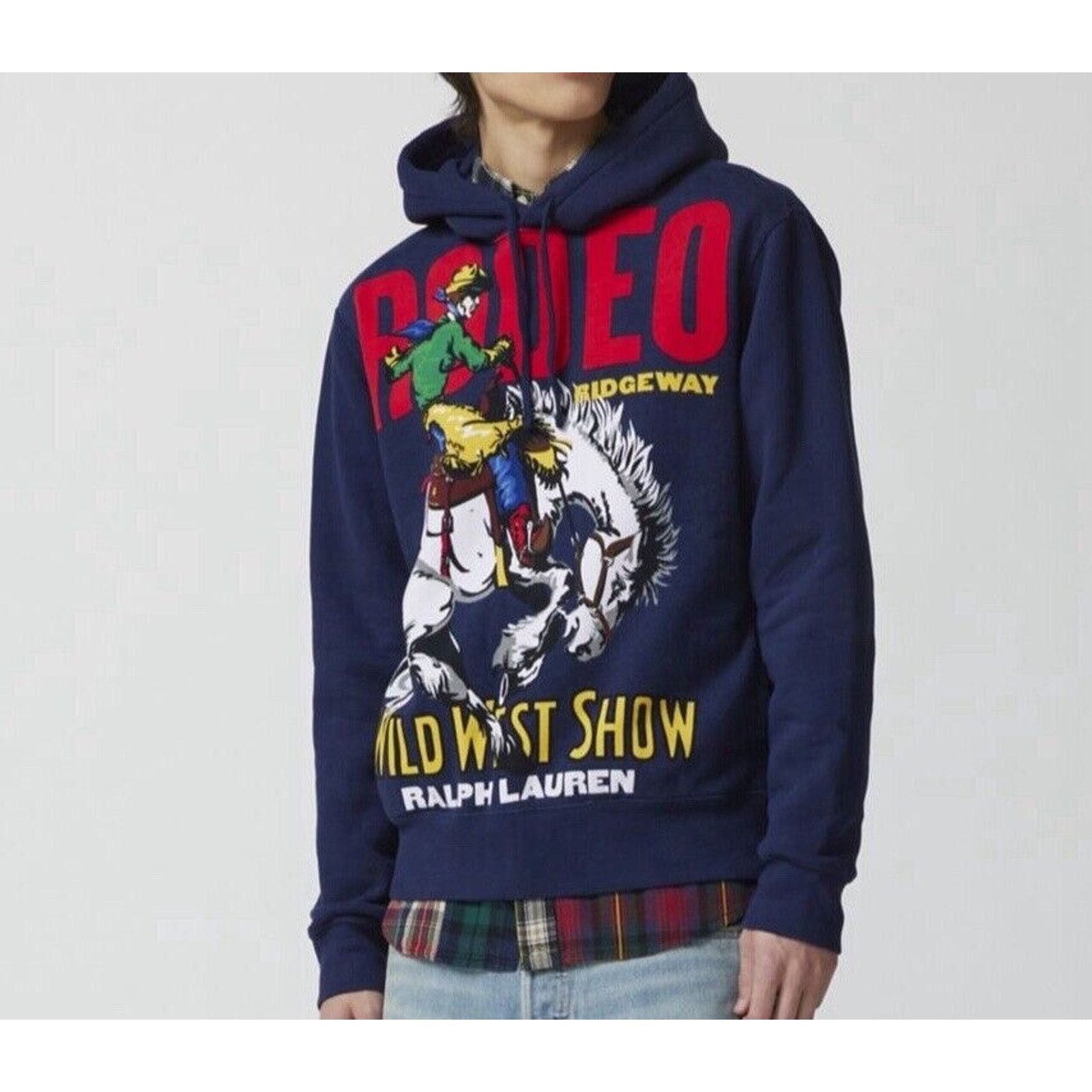 Polo Ralph Lauren New Polo Ralph Lauren Rodeo Sweatshirt Hoodie Size Small Size US S / EU 44-46 / 1 - 4 Thumbnail