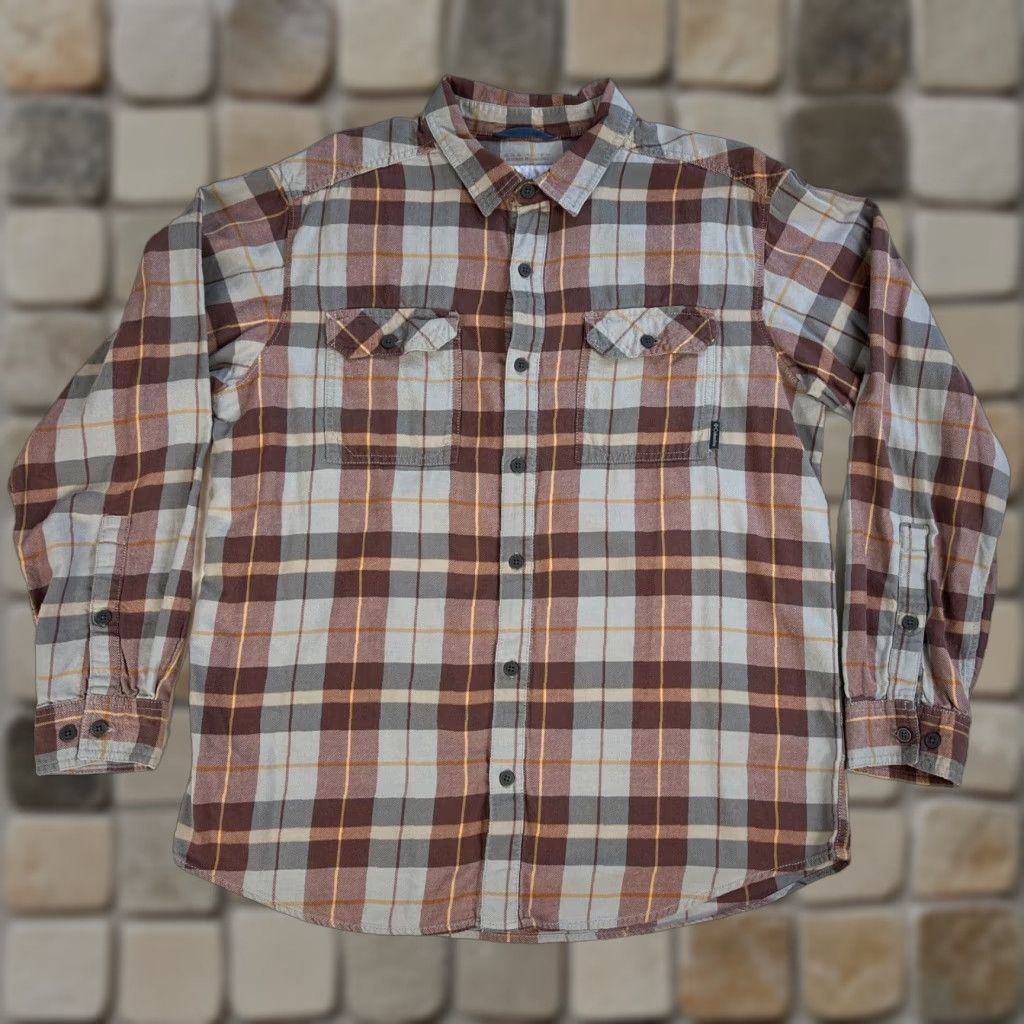 Vintage Columbia Men's Plaid Flannel Shirt Omni-Wick Advanced Evaporation Sz L Size US L / EU 52-54 / 3 - 1 Thumbnail