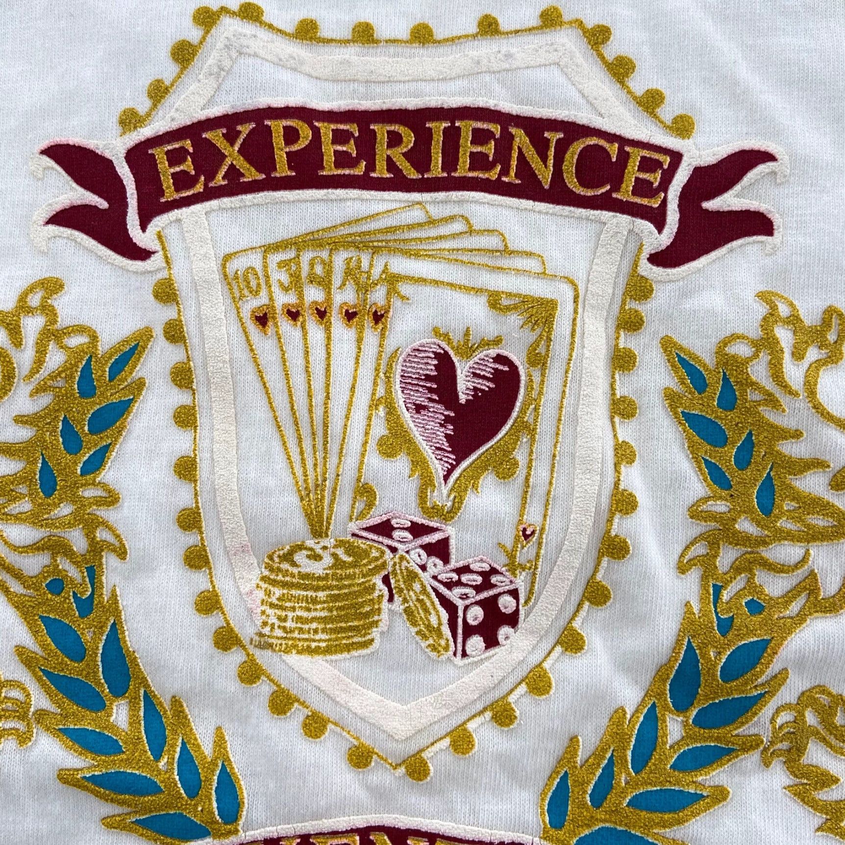 Tultex VINTAGE Tultex Las Vegas Casino Gambling Lions Graphic Shirt Adult XL White 90s Mens Size US XL / EU 56 / 4 - 4 Thumbnail