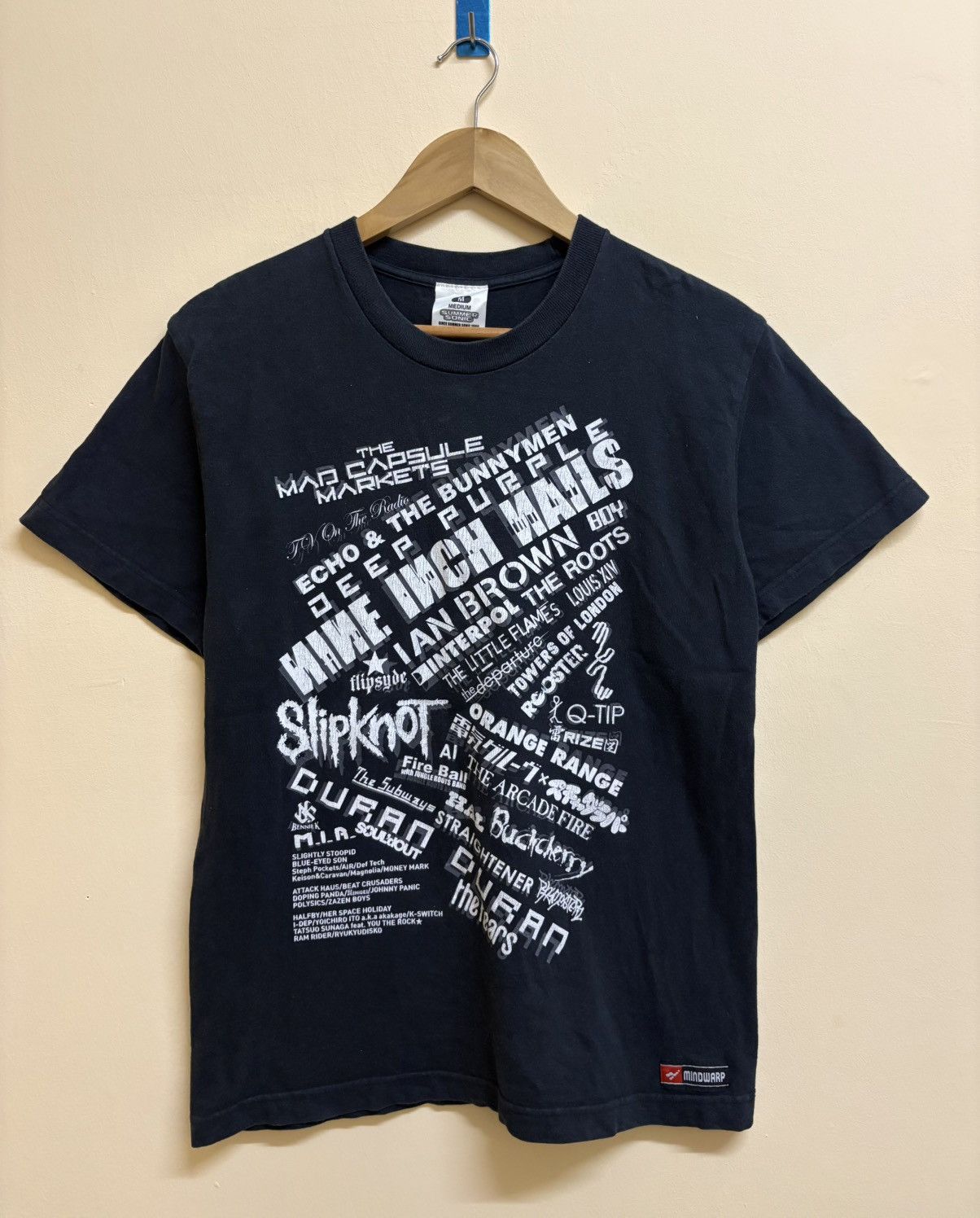 Band Tees Vintage Summer Sonic Band Oasis Nine Inch Nails Slipknot Size US M / EU 48-50 / 2 - 2 Thumbnail