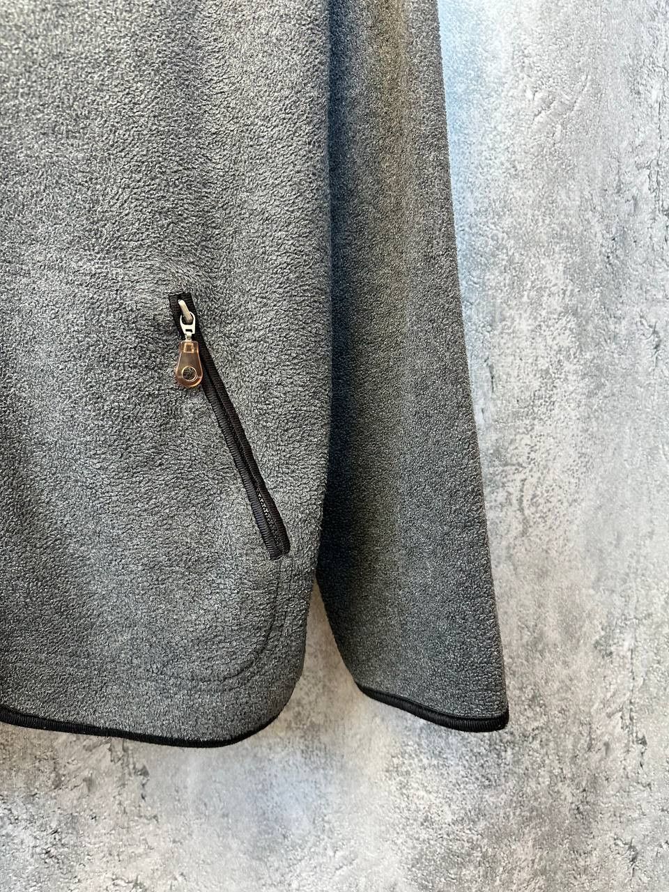 Yves Saint Laurent Yves Saint Laurent Full Zip Fleece Hoodie Gray Vintage Size US L / EU 52-54 / 3 - 9 Thumbnail