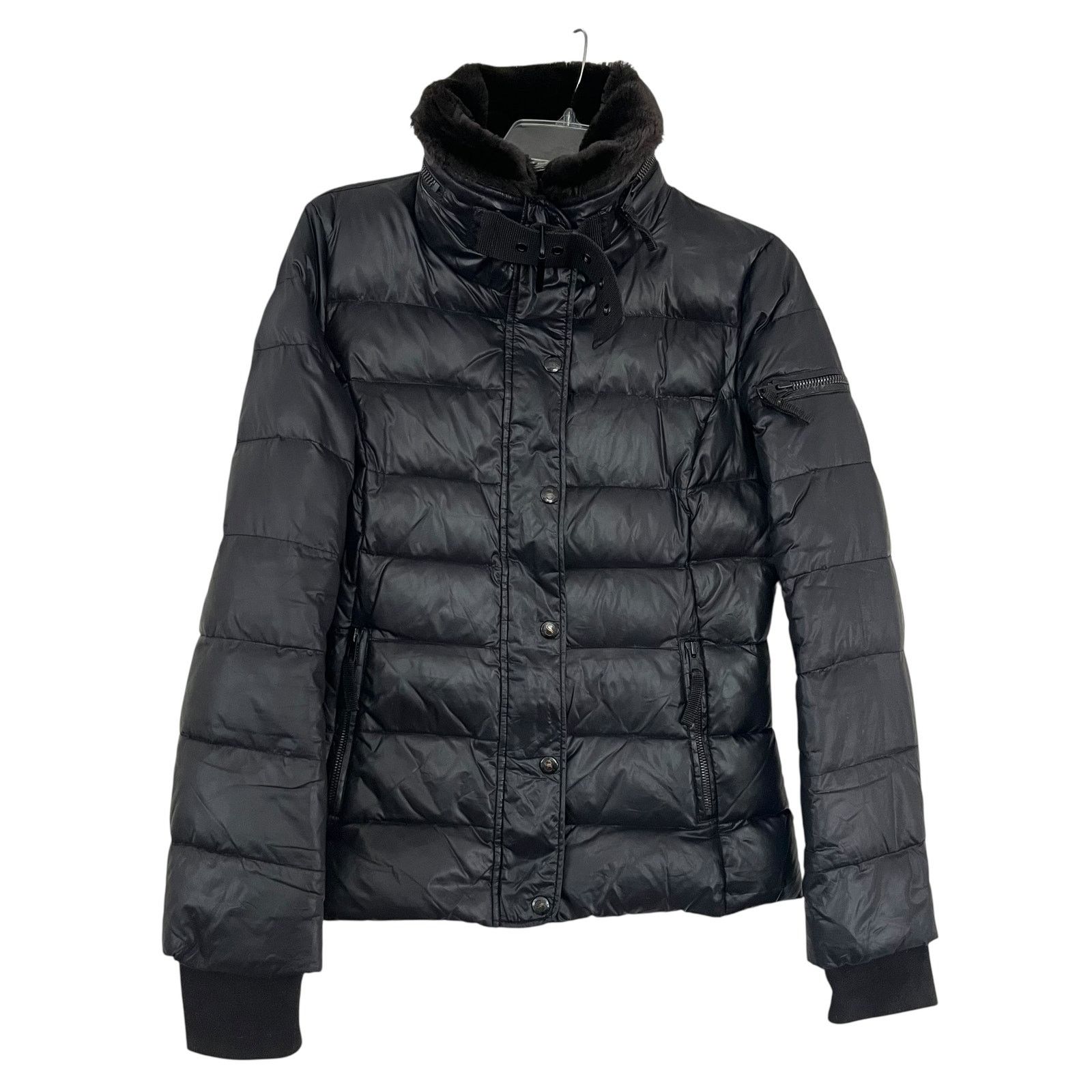 Other S13/NYC Mercer Black Retractable Hood Down Puffer Coat Size S / US 4 / IT 40 - 2 Thumbnail