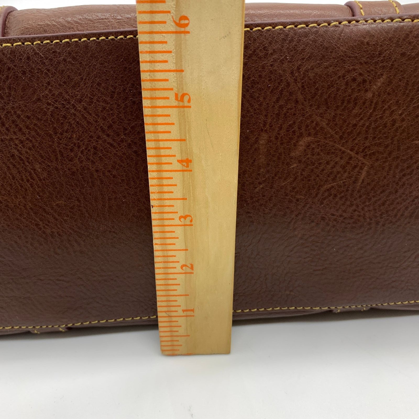 Dooney & Bourke Dooney & Bourke Florentine Leather Purse Domed Buckle Size ONE SIZE - 7 Thumbnail