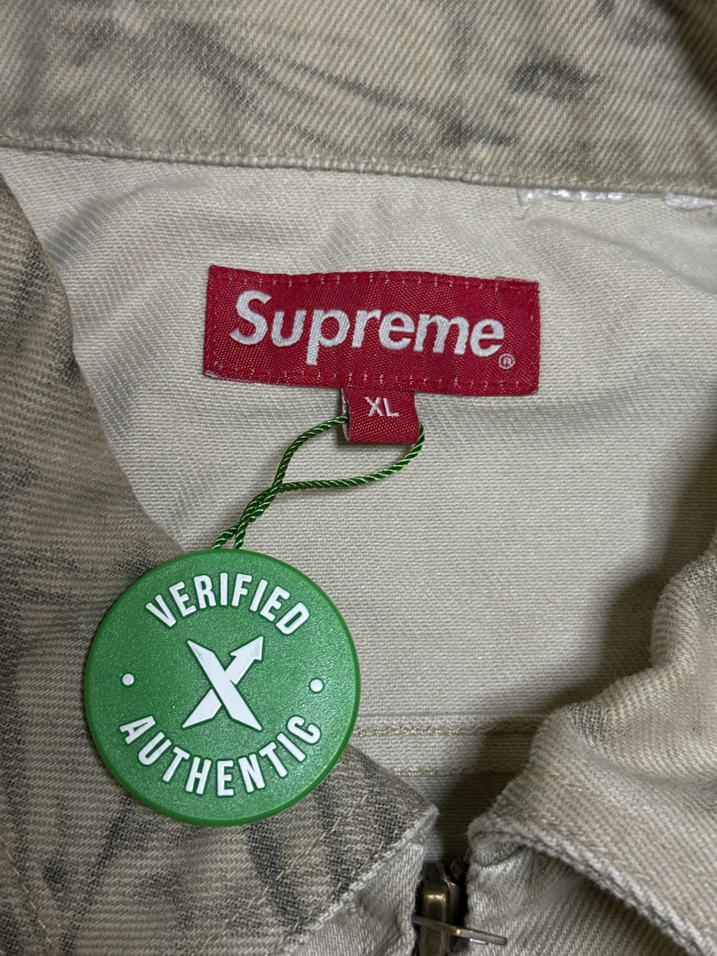 Supreme Supreme Denim Work Jacket XL StockX Size US XL / EU 56 / 4 - 2 Thumbnail