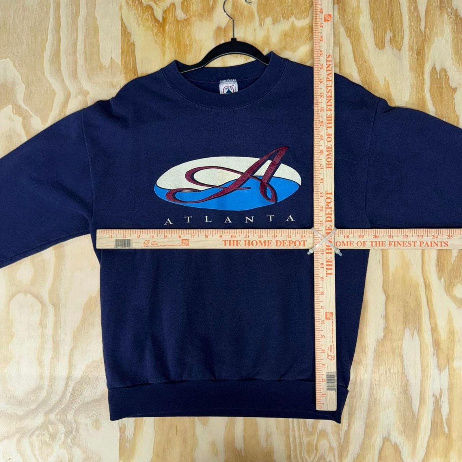 Vintage Vintage 1990s atlanta tourist the A logo crewneck sweatshirt Size US M / EU 48-50 / 2 - 3 Thumbnail