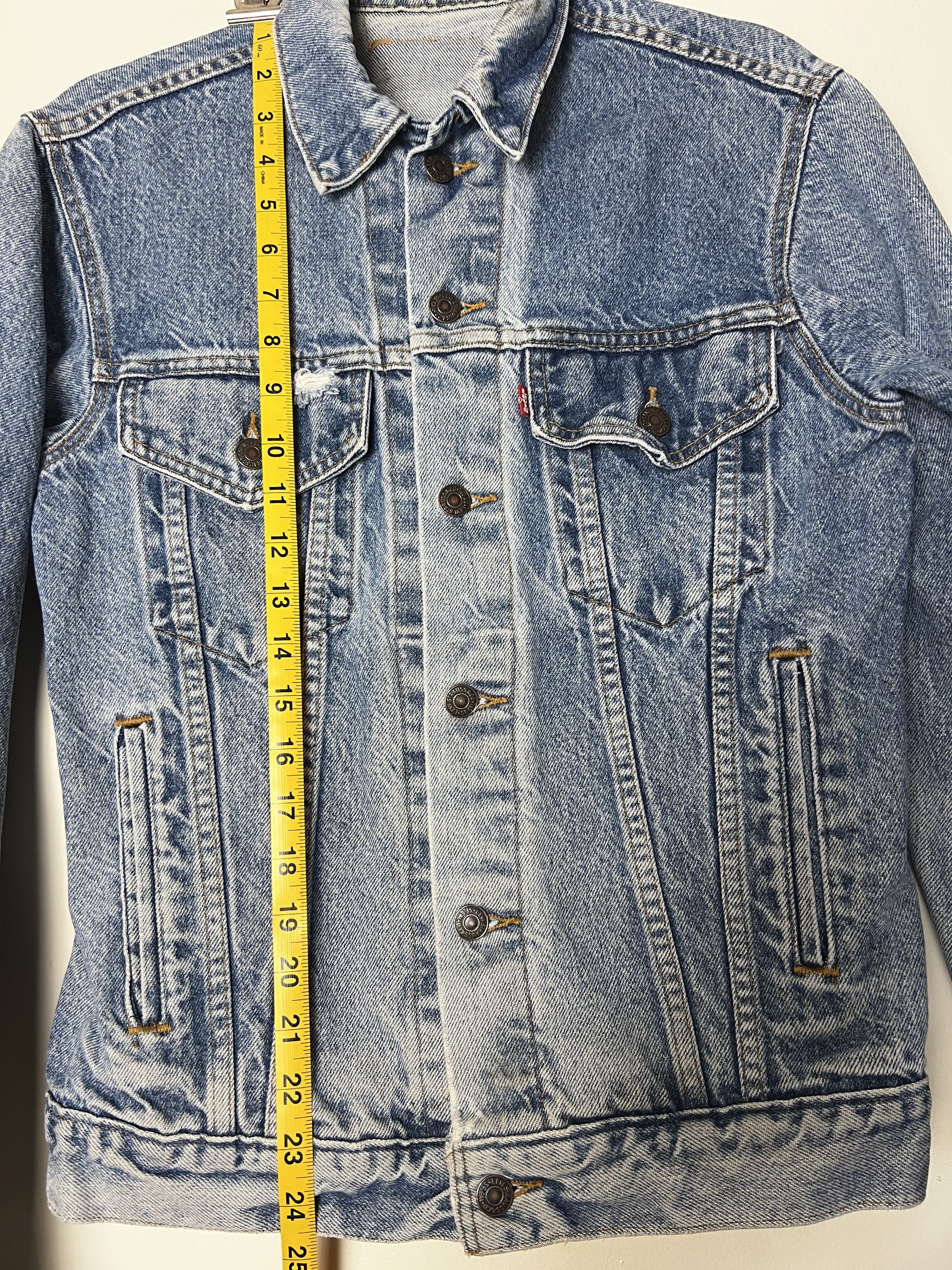 Levi's Vintage Levi's 4 Pocket Denim Blue Jean Jacket Size US S / EU 44-46 / 1 - 11 Thumbnail