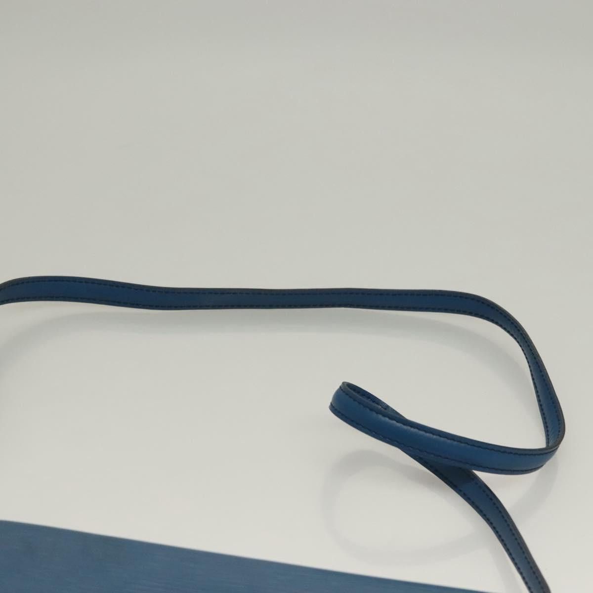 Louis Vuitton LOUIS VUITTON Epi Pochette Arche Shoulder Bag Blue M52575 Size ONE SIZE - 8 Thumbnail