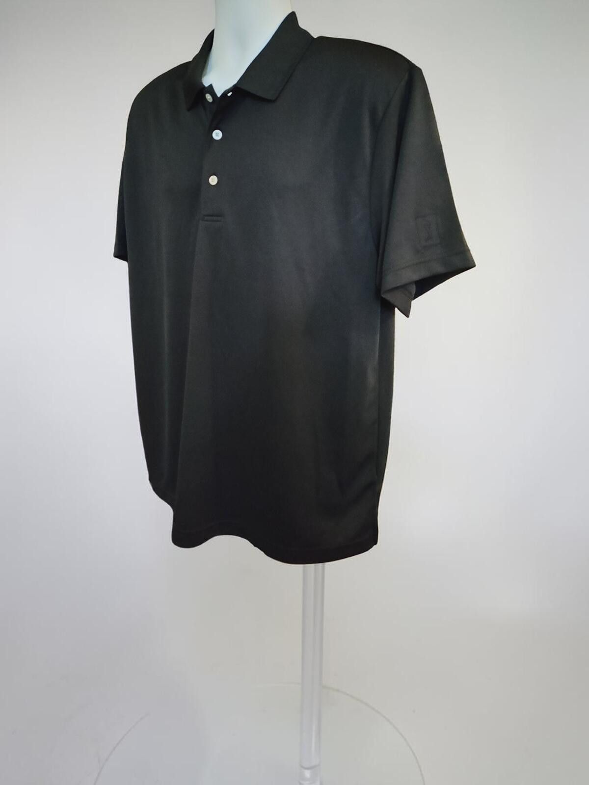 PGA Tour PGA TOUR Black Polo Shirt Size Large New with Tags Size US L / EU 52-54 / 3 - 4 Thumbnail
