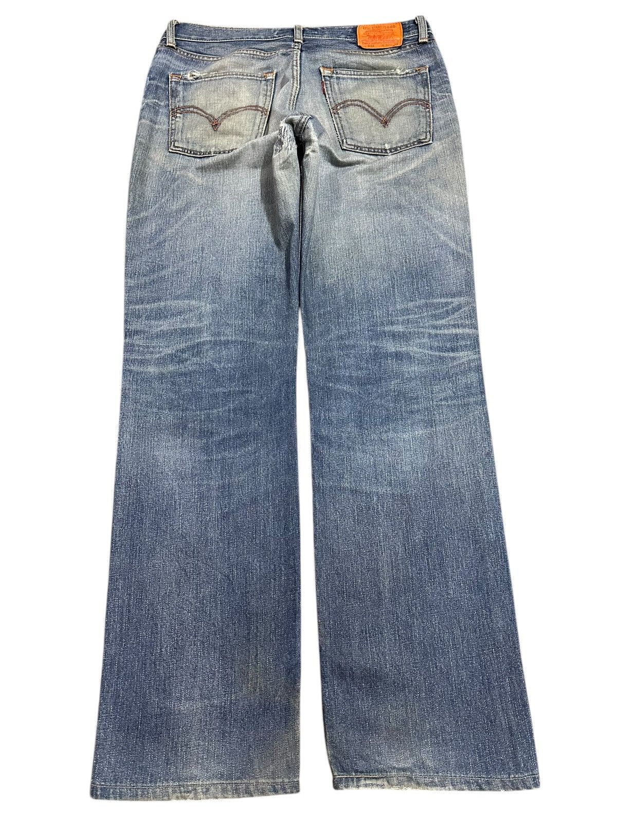 Levi's Vintage Levis 502 Blue Wash Style Loose Jeans Size US 34 / EU 50 - 2 Thumbnail