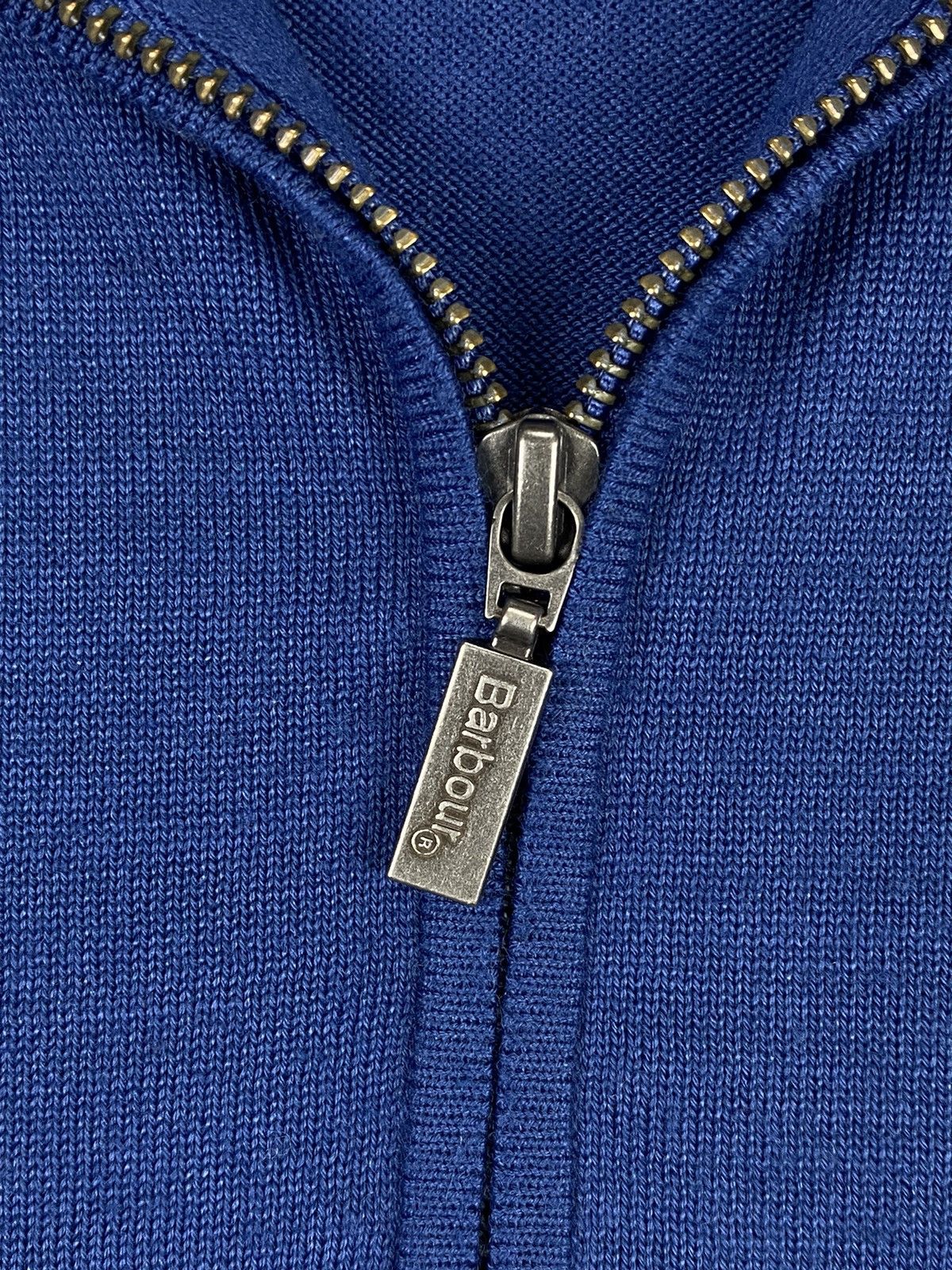 Barbour × Vintage Vintage Barbour Luxury Half Zip Wool Sweater Jumper Size US XL / EU 56 / 4 - 8 Thumbnail
