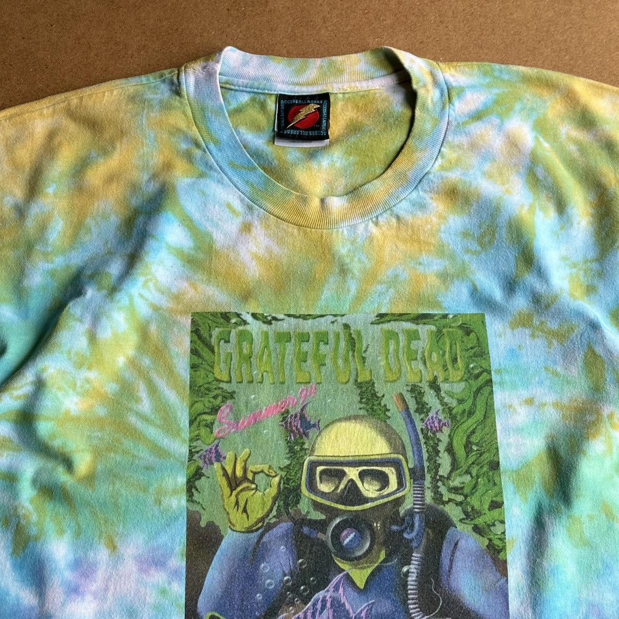 Grateful Dead Vintage 1997 Grateful Dead Summer 94 Access All Areas Tee Size US L / EU 52-54 / 3 - 3 Thumbnail