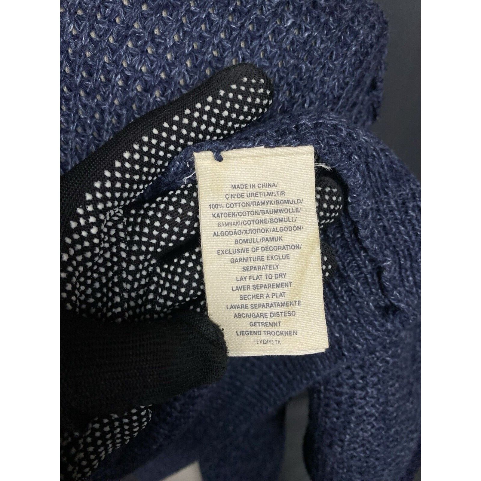 Denim & Supply Ralph Lauren Ralph Lauren Denim&Supply Men's Blue Knitted Cardigan Sweate Size US L / EU 52-54 / 3 - 10 Thumbnail