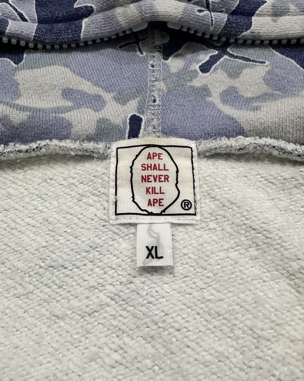 Bape Bape X Kaws Camo Full Zip Hoodie Size US XL / EU 56 / 4 - 7 Thumbnail
