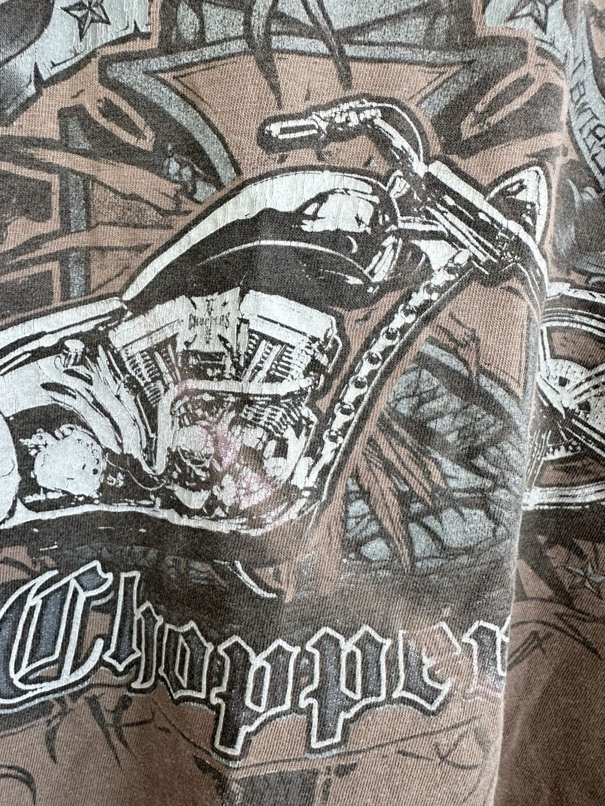 West Coast Choppers Vintage West Coast Choppers Jesse James LS Tee Size US XL / EU 56 / 4 - 4 Thumbnail