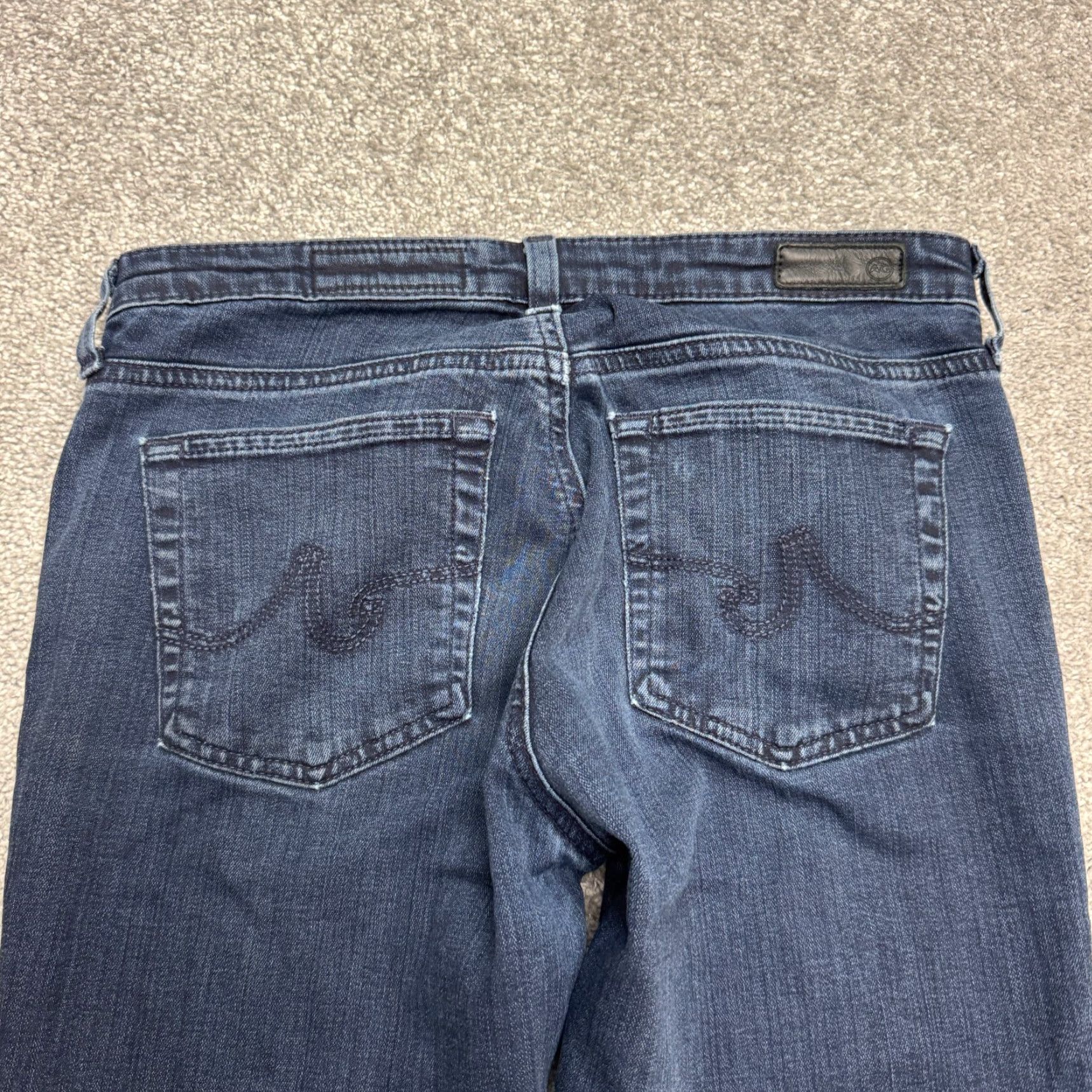 Denime AG Adriano Goldschmied The Middi Denim Jeans Womens 16R Blue Slim Skinny Casual 5-Pocket Design Size 26" / US 2 / IT 38 - 4 Thumbnail