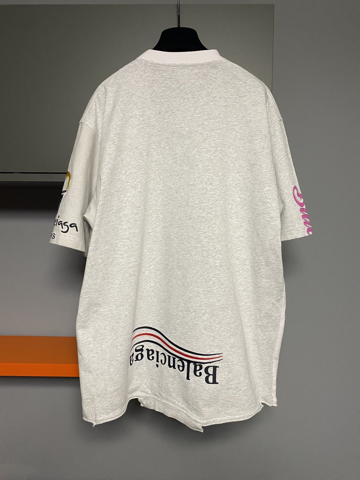 Balenciaga Balenciaga Upside Down Upcycled T-Shirt | Grailed