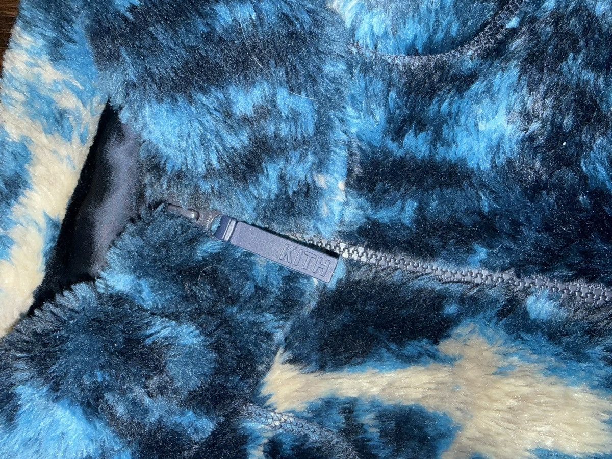Kith Kith Ice Dye Sherpa Harper jacket - Blue - Size Medium Size US M / EU 48-50 / 2 - 10 Thumbnail