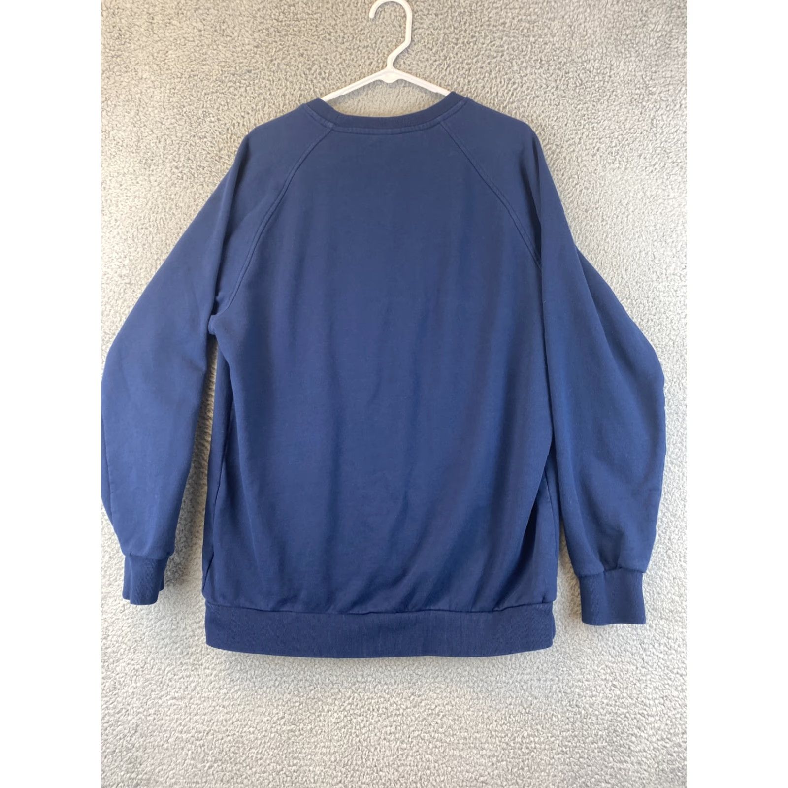Reebok Reebok Sweatshirt Pullover Logo Navy Blue XL XLARGE / 61-18 Men Regular Shirt Other Size US XL / EU 56 / 4 - 7 Thumbnail