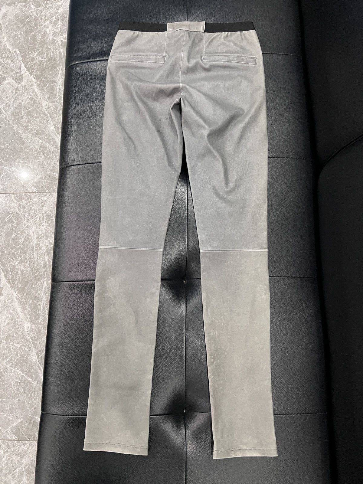Helmut Lang Helmut Lang Stretch Lambskin Leather Pants Size US 28 / EU 44 - 2 Thumbnail
