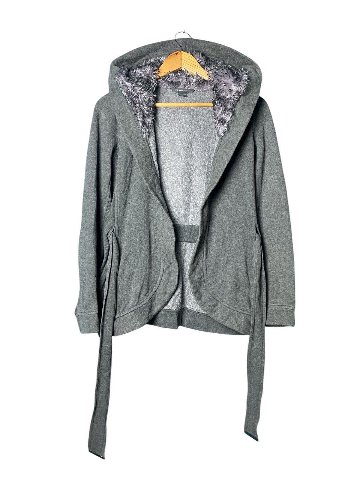 Armani Exchange × Designer Armani Exchange Women Cardigan hoodie Size M / US 6-8 / IT 42-44 - 2 Thumbnail
