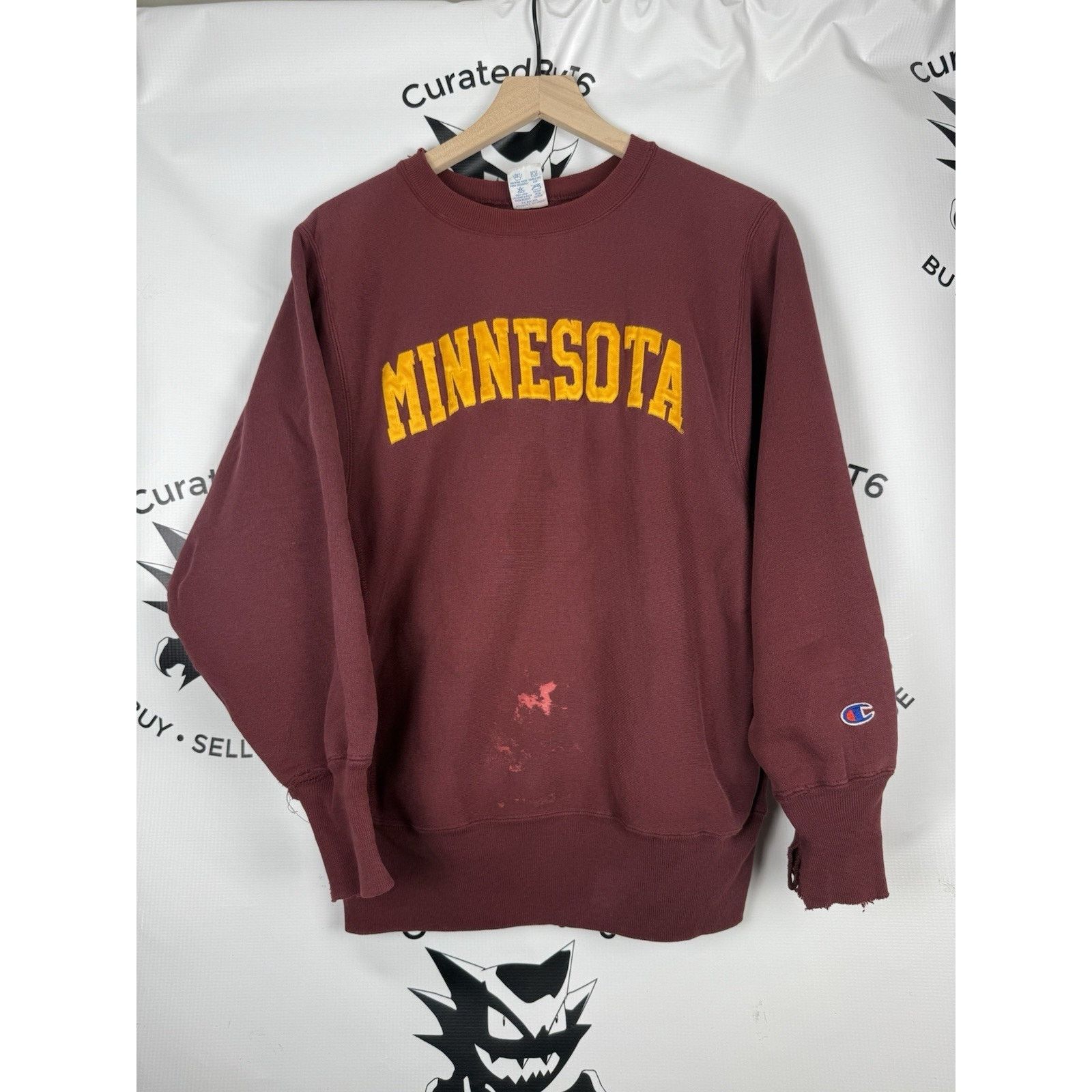 Champion Vintage 90s Minnesota University Champion Reverse Weave Size US M / EU 48-50 / 2 - 1 Thumbnail