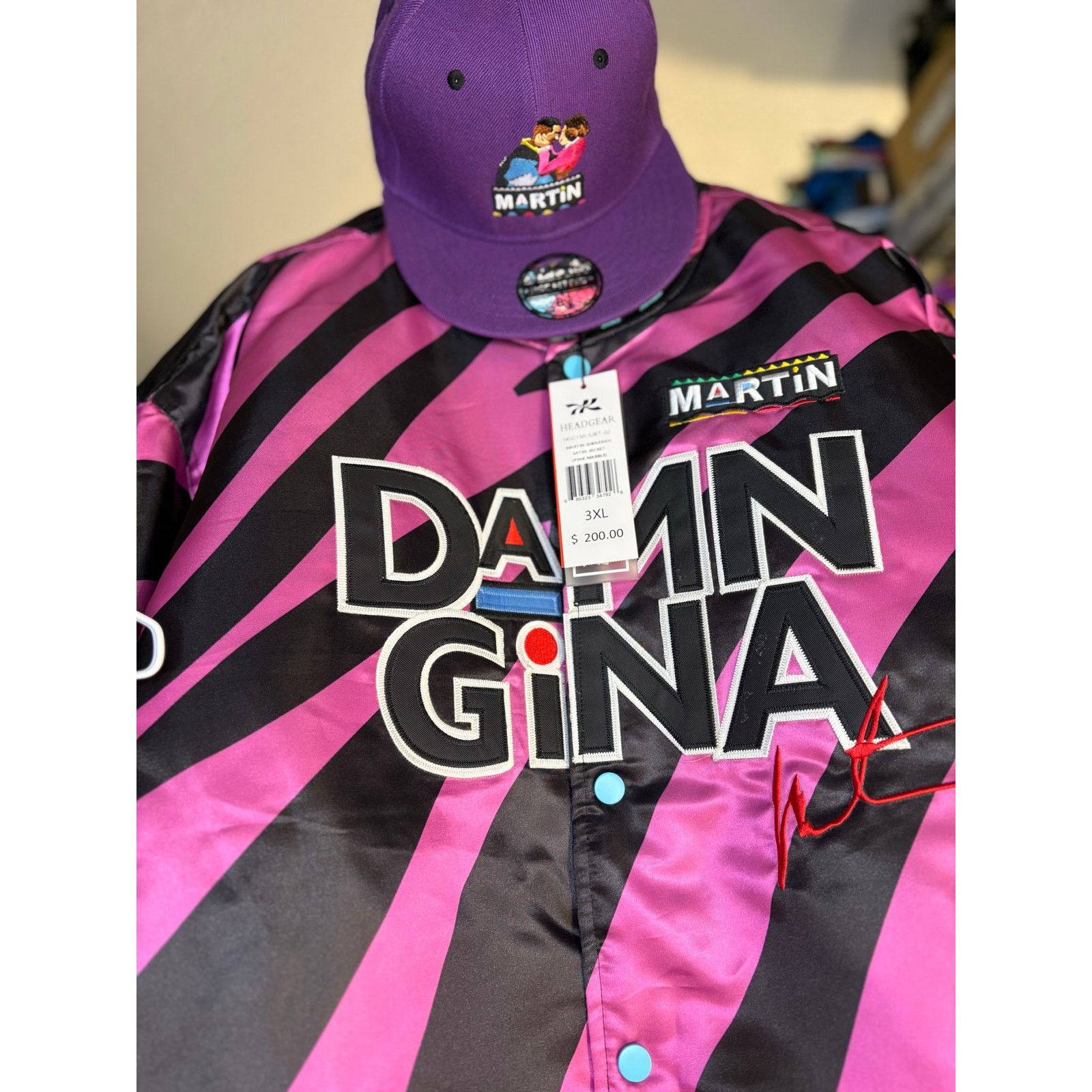 Other NEW 3 Piece Set!! 2XL Martin Jersey, 3XL Jacket, & 6 7/8 Hat Size US XXL / EU 58 / 5 - 1 Thumbnail