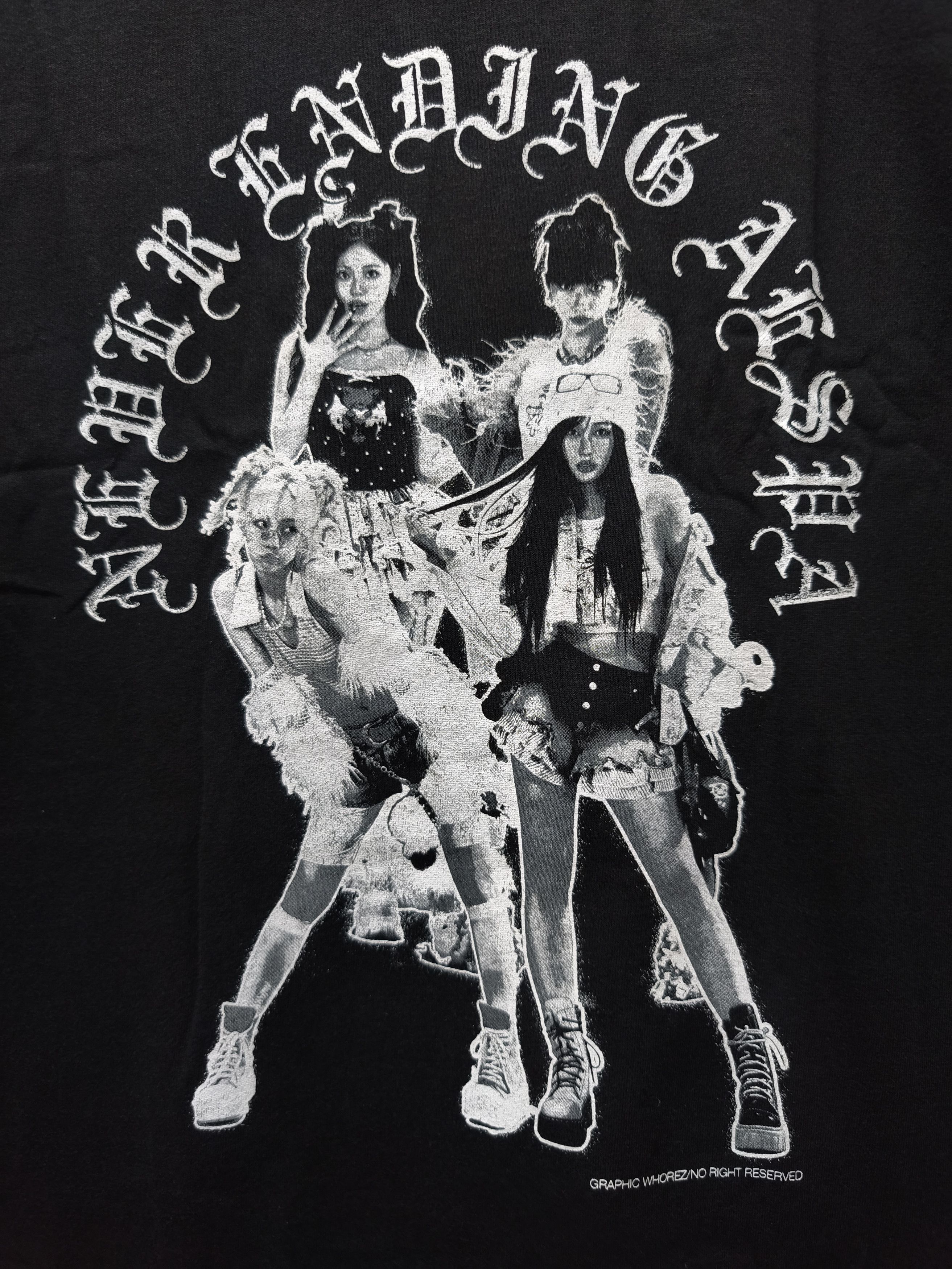 Rap Tees Aespa "Never Ending Aespa" T-shirt Size US XL / EU 56 / 4 - 2 Thumbnail