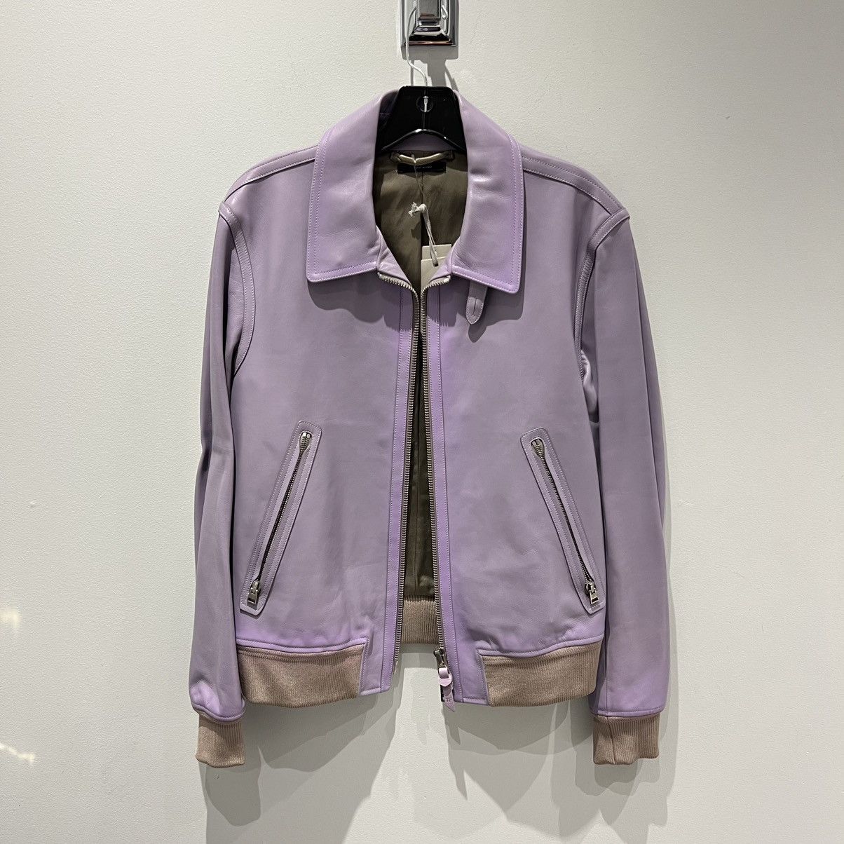 Tom Ford Leather Jacket in Large