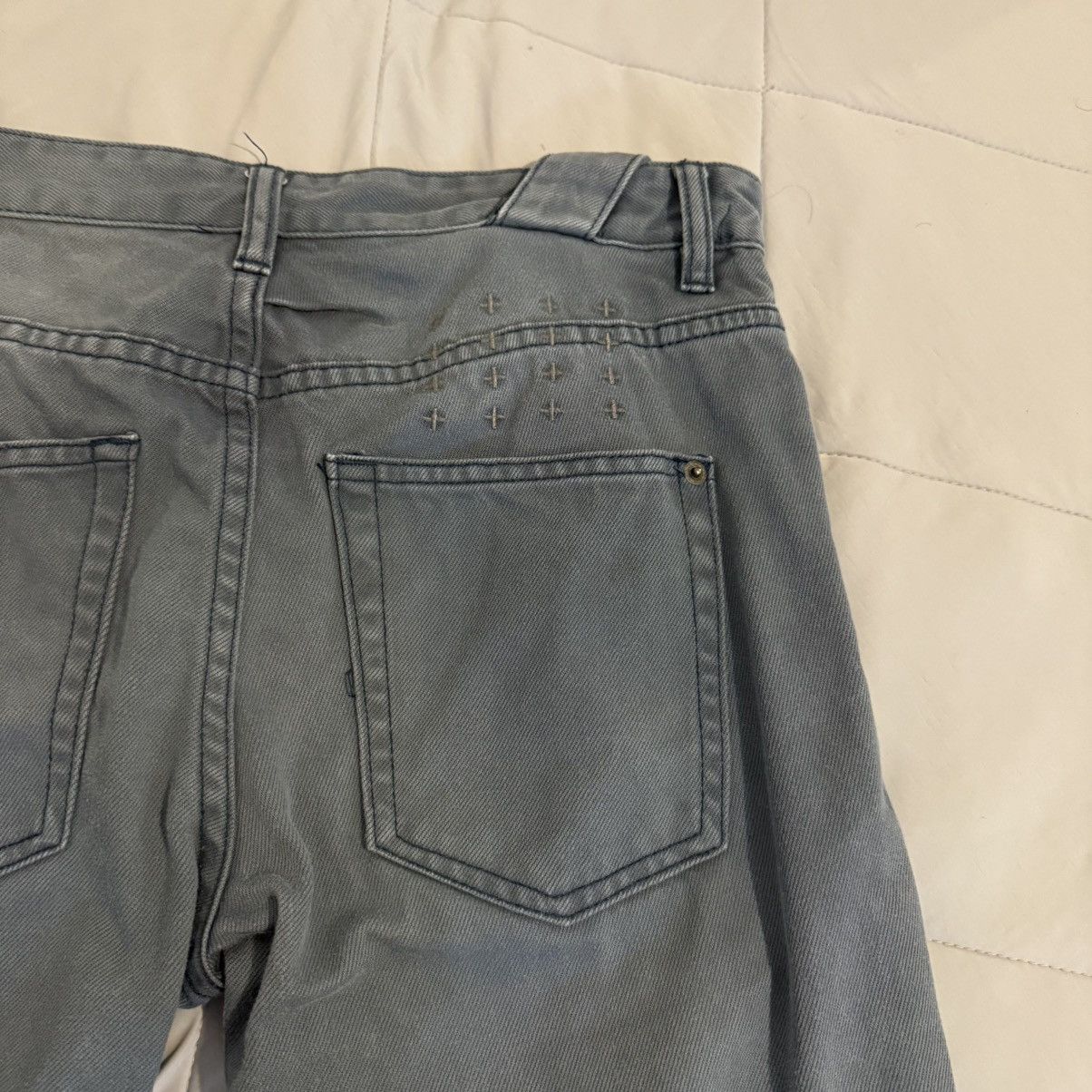 Ksubi Ksubi Blue Dyed Chitch Jeans Size US 30 / EU 46 - 3 Thumbnail