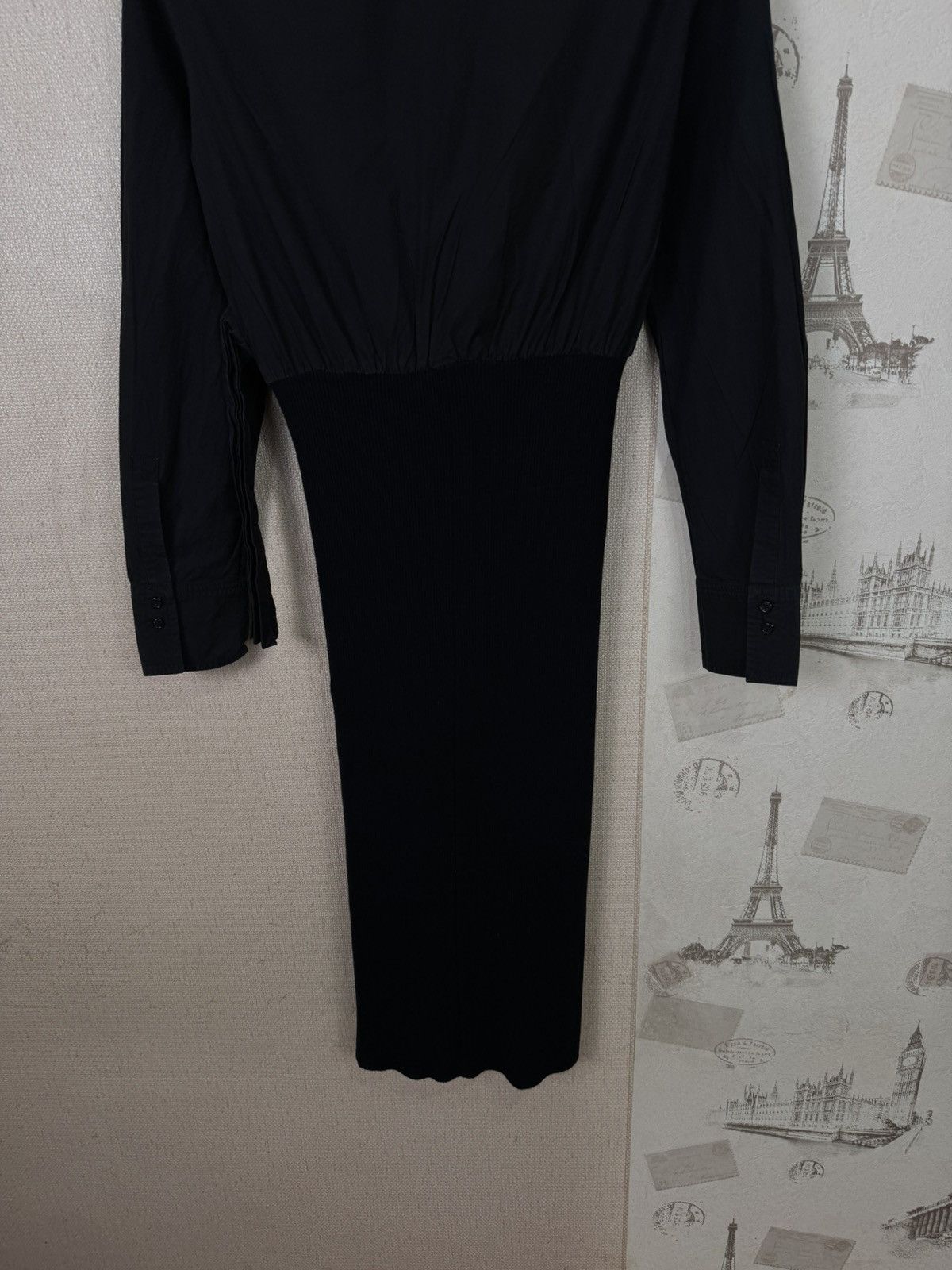 Pinko Pinko Black Dress Shirt Skirt Luxury Size M / US 6-8 / IT 42-44 - 16 Thumbnail