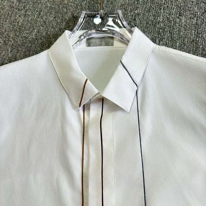 Dior Dior Four-color stitching shirt Size US XXS / EU 40 - 2 Thumbnail