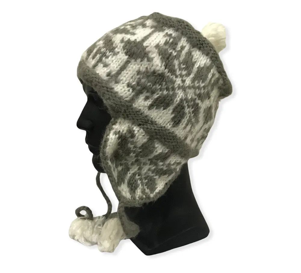 Japanese Brand Japanese Brand Earflap Beanie Hat Size ONE SIZE - 1 Thumbnail