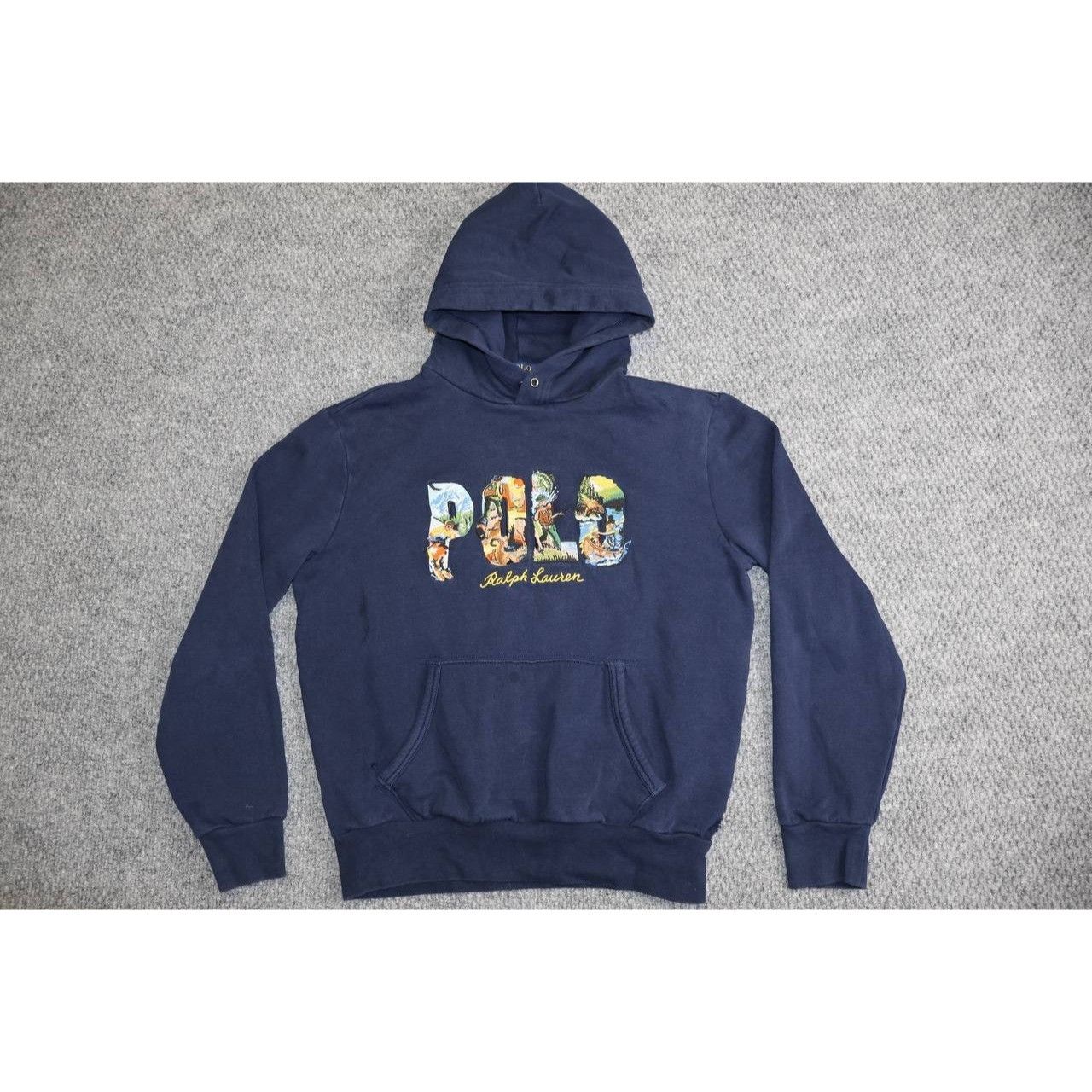 Polo Ralph Lauren Polo Ralph Lauren Outdoors Embroidered Hoodie Sz S Size US S / EU 44-46 / 1 - 8 Thumbnail