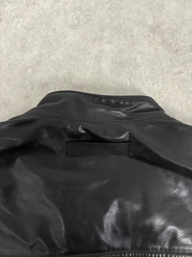 Prada AW2009 Prada Black Padded Leather Biker Jacket Size US M / EU 48-50 / 2 - 7 Thumbnail