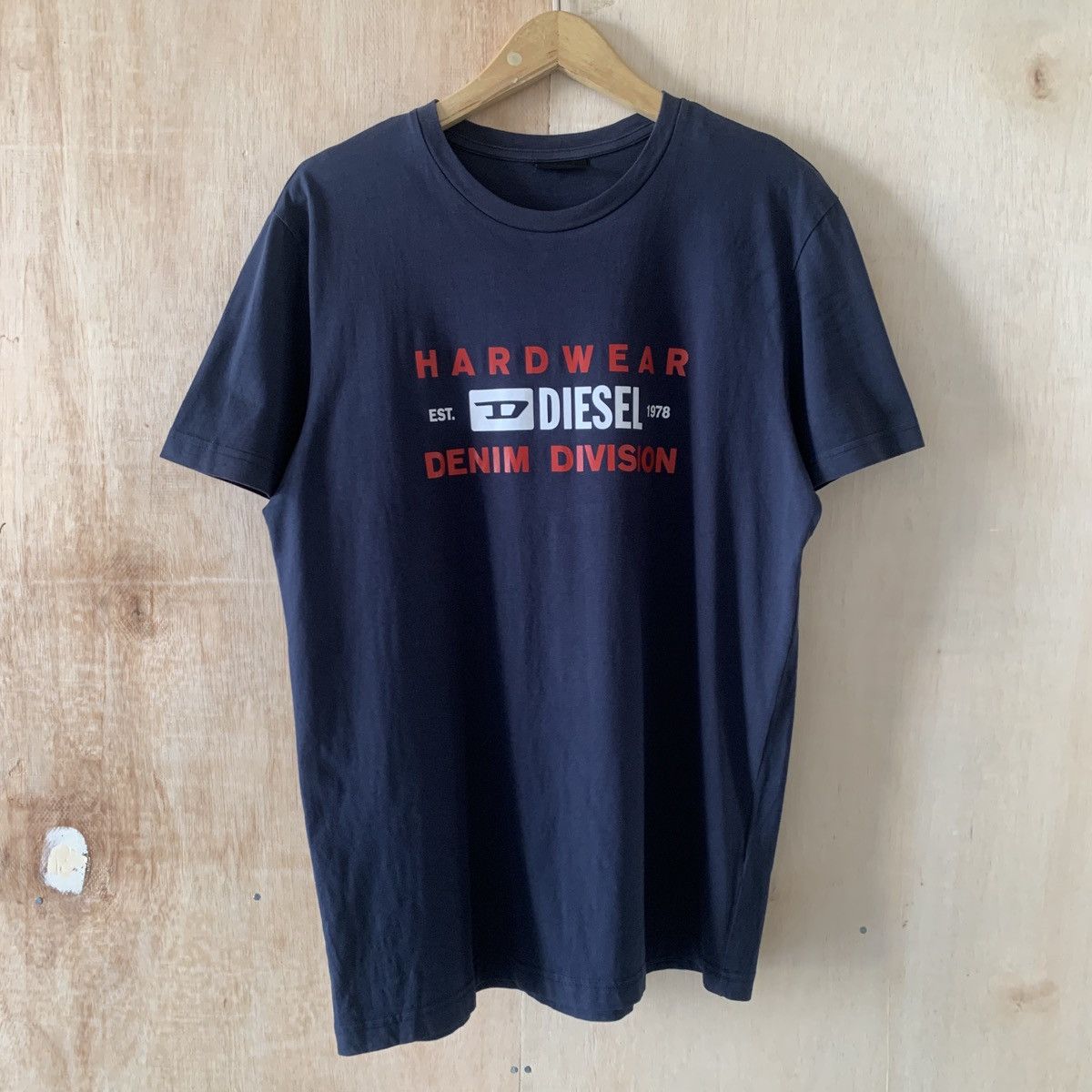 Diesel Diesel Hardwear Denim Division Tee Size US L / EU 52-54 / 3 - 1 Thumbnail