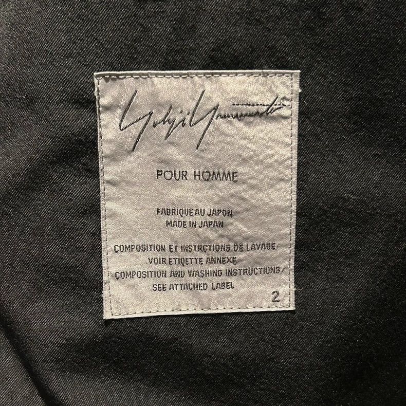 Yohji Yamamoto Yohji Yamamoto Yohji Yamamoto Black Zippered Suit Jacket Size US S / EU 44-46 / 1 - 6 Thumbnail