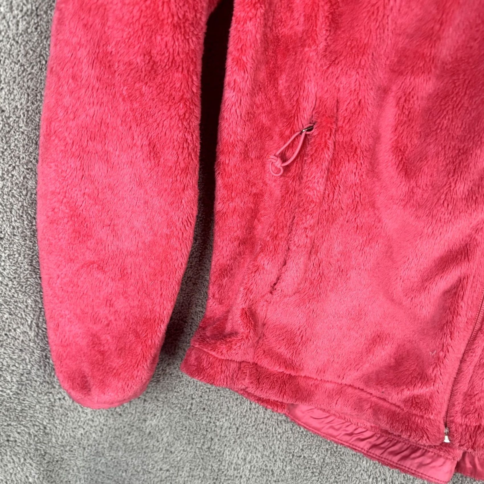 The North Face The North Face Womens Fleece Jacket Pink L Full Zip Warm Soft Plush Fuzzy Jacket Parking Style? Size L / US 10 / IT 46 - 2 Thumbnail
