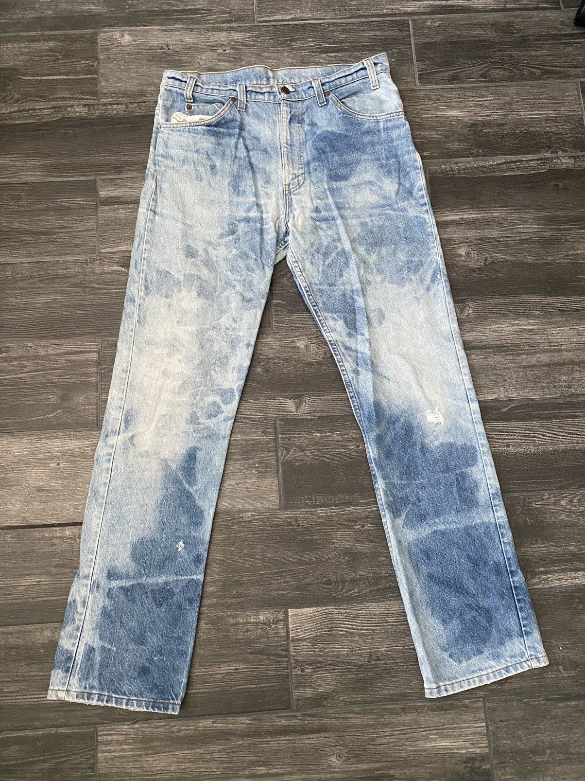 Levi's × Levi's Vintage Clothing Orange tab bleached Levi’s Size US 34 / EU 50 - 1 Thumbnail