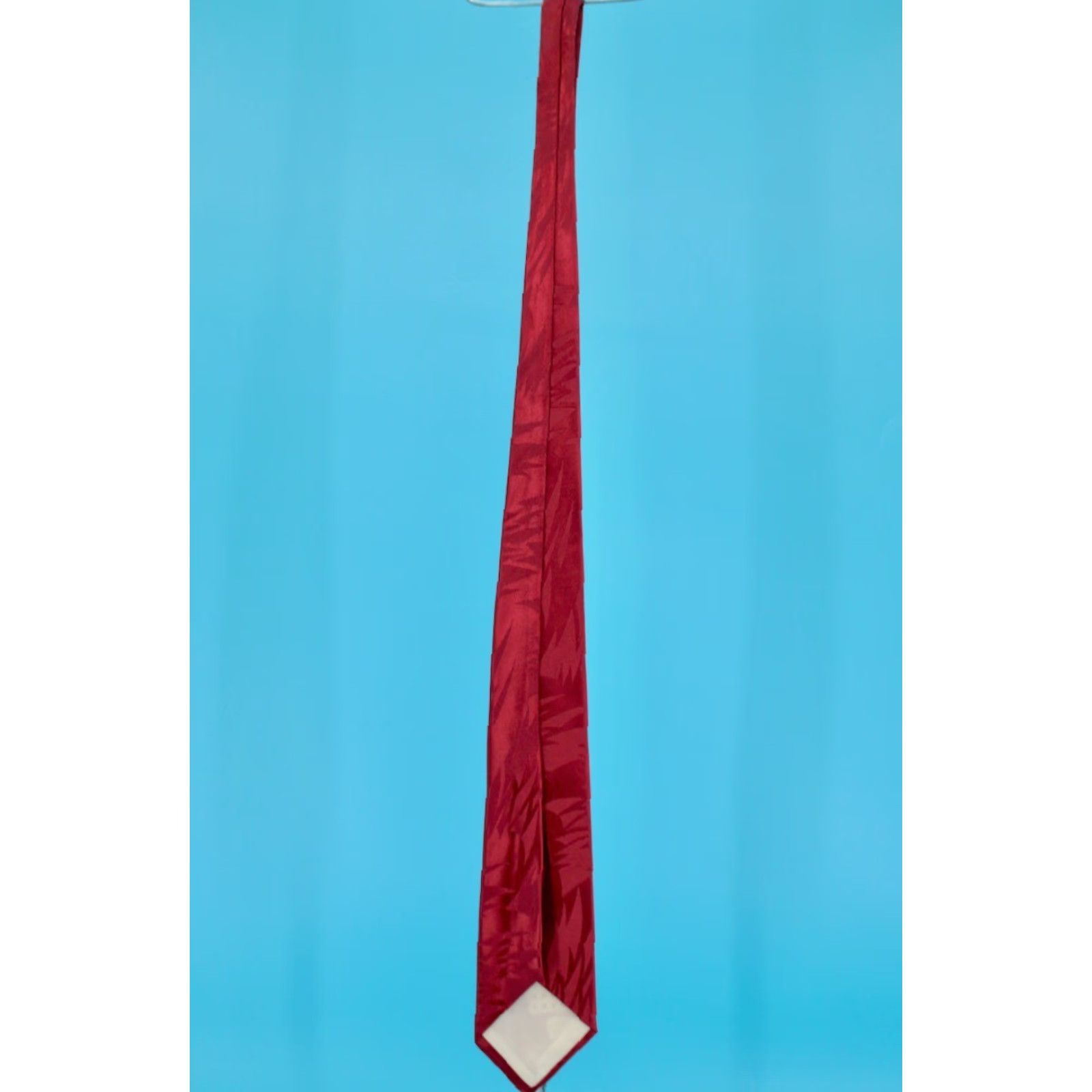 Vintage VINTAGE Men's 1950s Red Necktie 50s Tie Size ONE SIZE - 6 Thumbnail