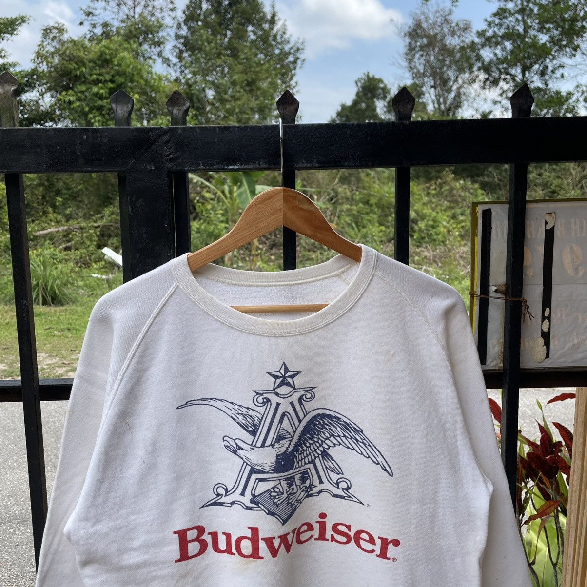 Budweiser 🔥Vintage Budweiser Big Logo Honey Buds Boxy Sweatshirts Size US M / EU 48-50 / 2 - 5 Thumbnail