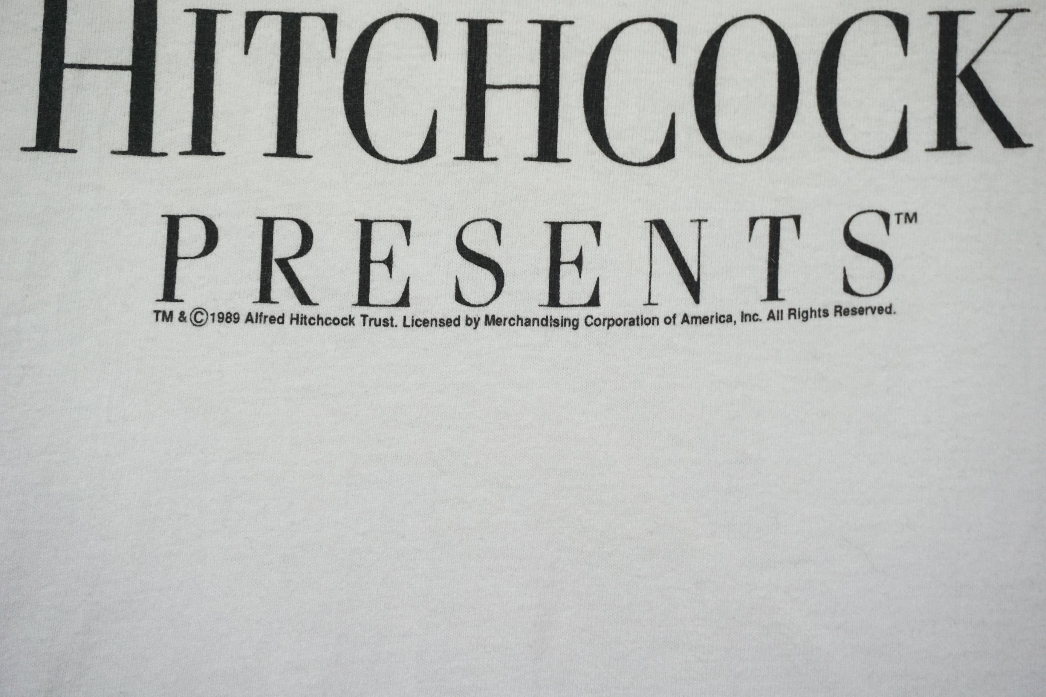 Designer × Vintage 80's Alfred Hitchcock T-shirt Made In USA Size US XL / EU 56 / 4 - 3 Thumbnail
