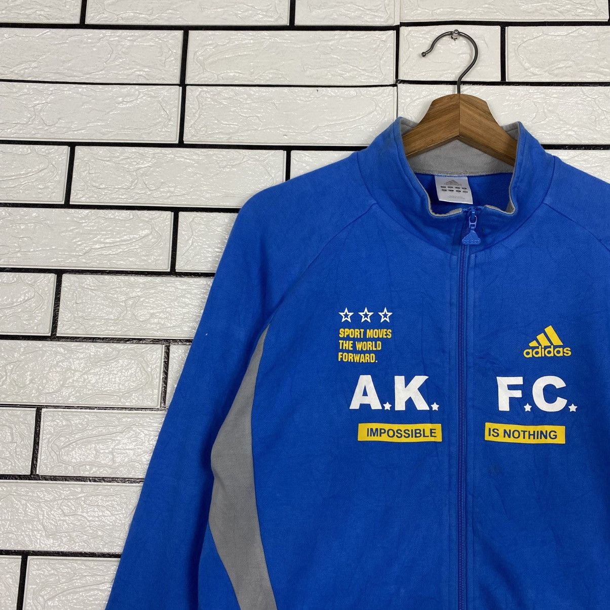 Adidas 📌Vintage Zipper Jacket Adidas Coach Style Size US L / EU 52-54 / 3 - 6 Thumbnail
