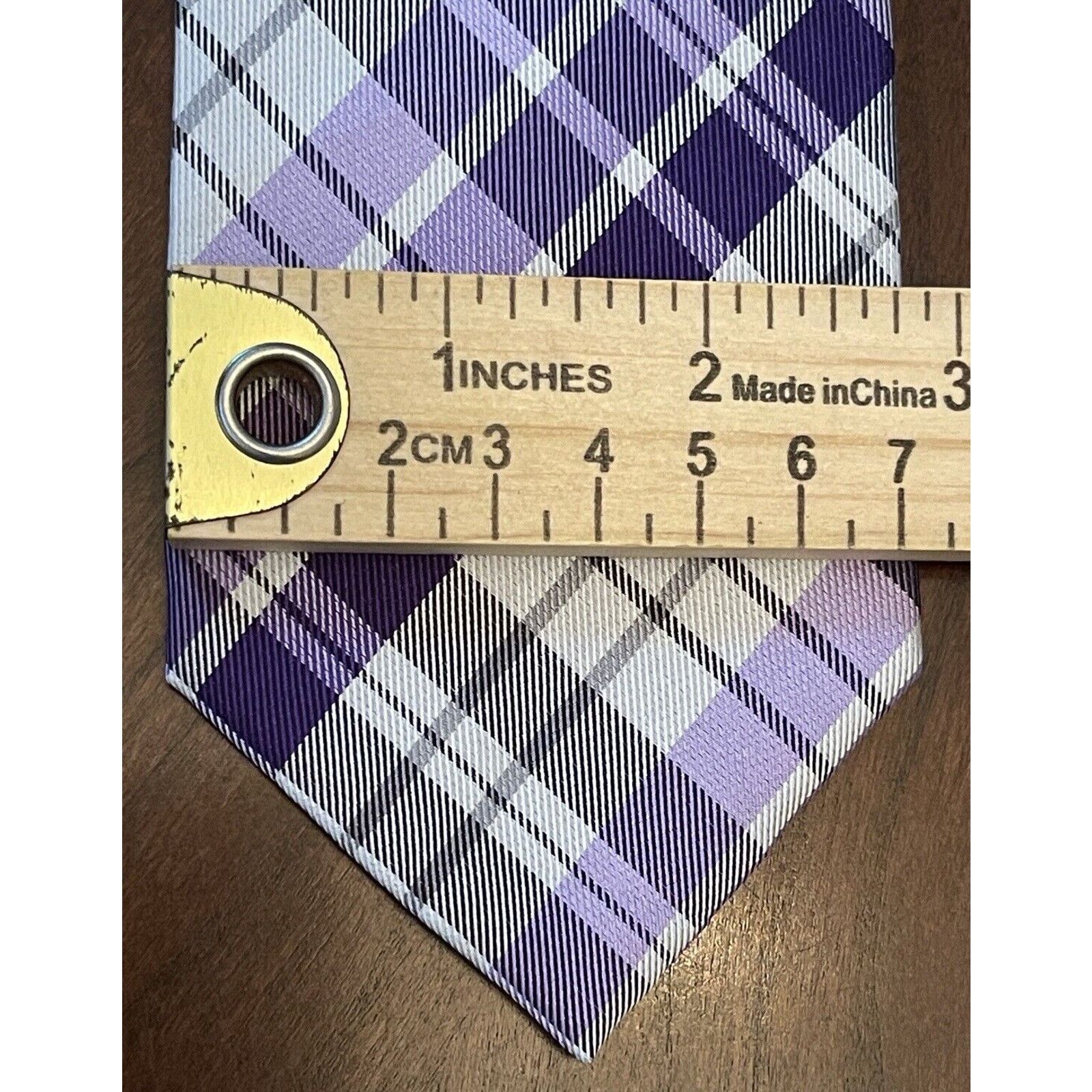 Alfani Alfani Purple Hand Made 100% Silk Made In China Size ONE SIZE - 4 Thumbnail